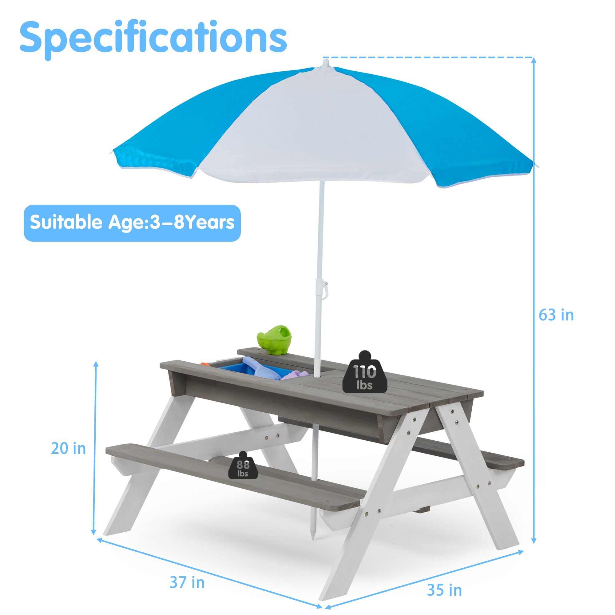 ModernLuxe L-W1390104709 Picnic-Tables - View #5