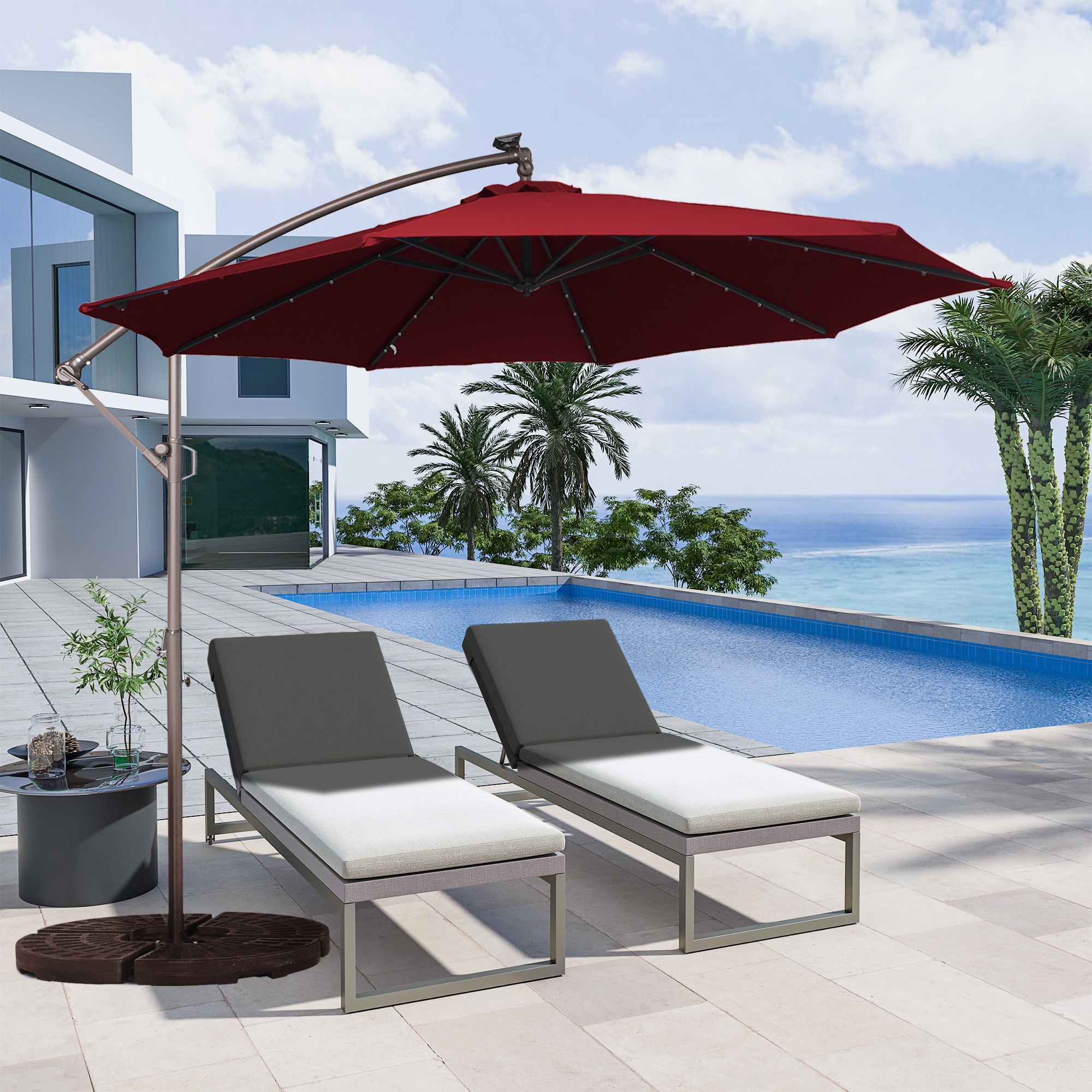 Clihome CLOD01HT1RD1D Umbrellas-2 - View #2
