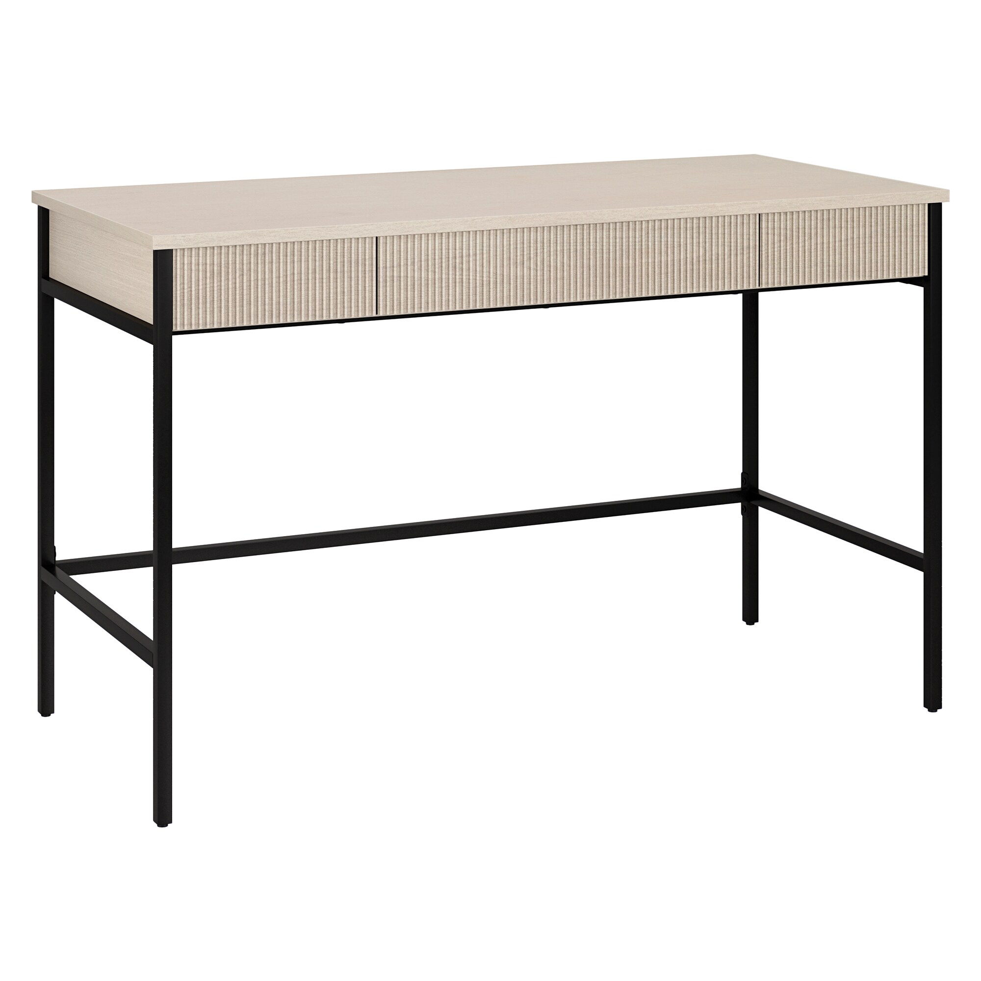 Hailey Home OF2147 Nolan 47.63-Inches White Modern/Contemporary Writing desk