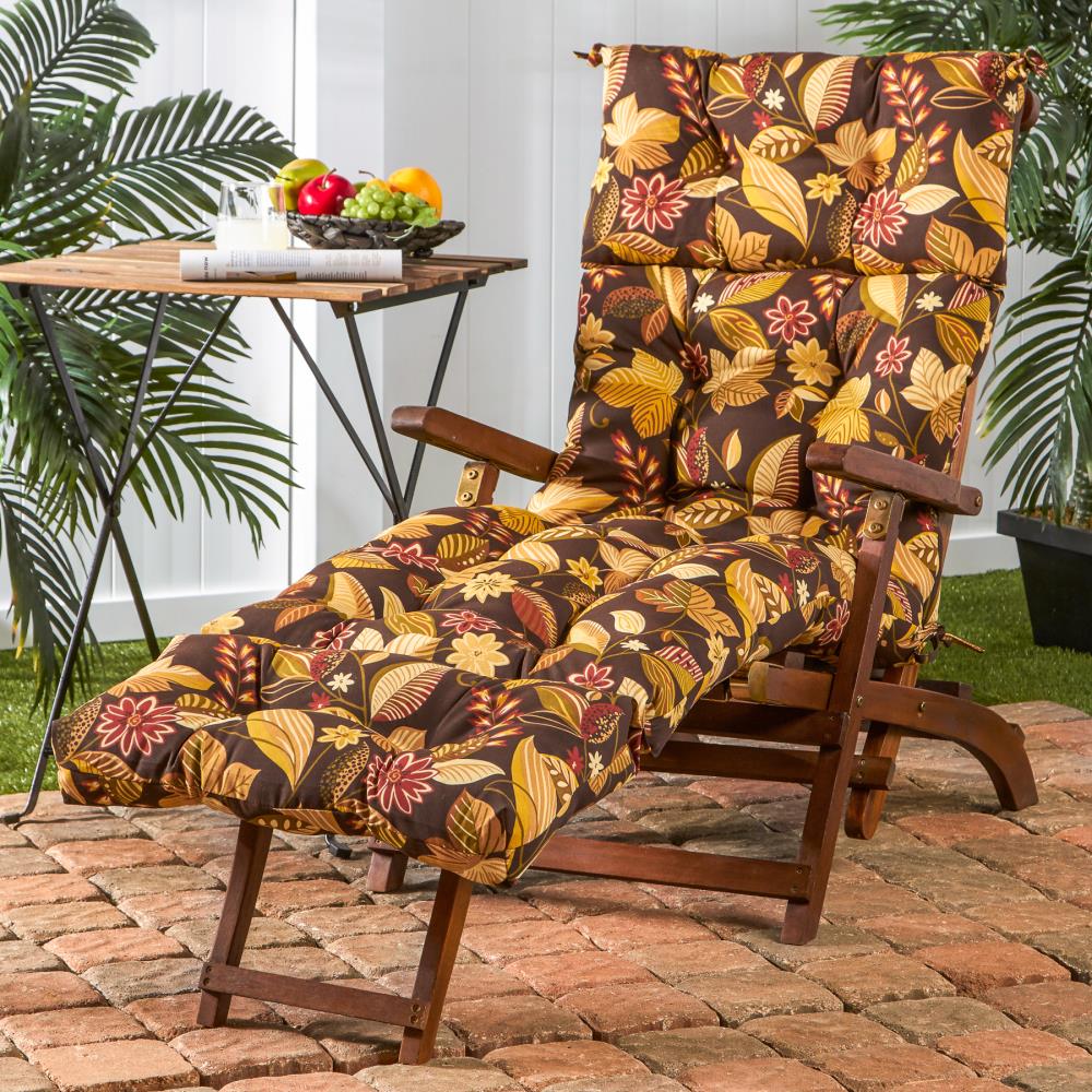 Greendale Home Fashions OC4804-TIMB FLORAL Patio-Furniture-Cushions - View #7