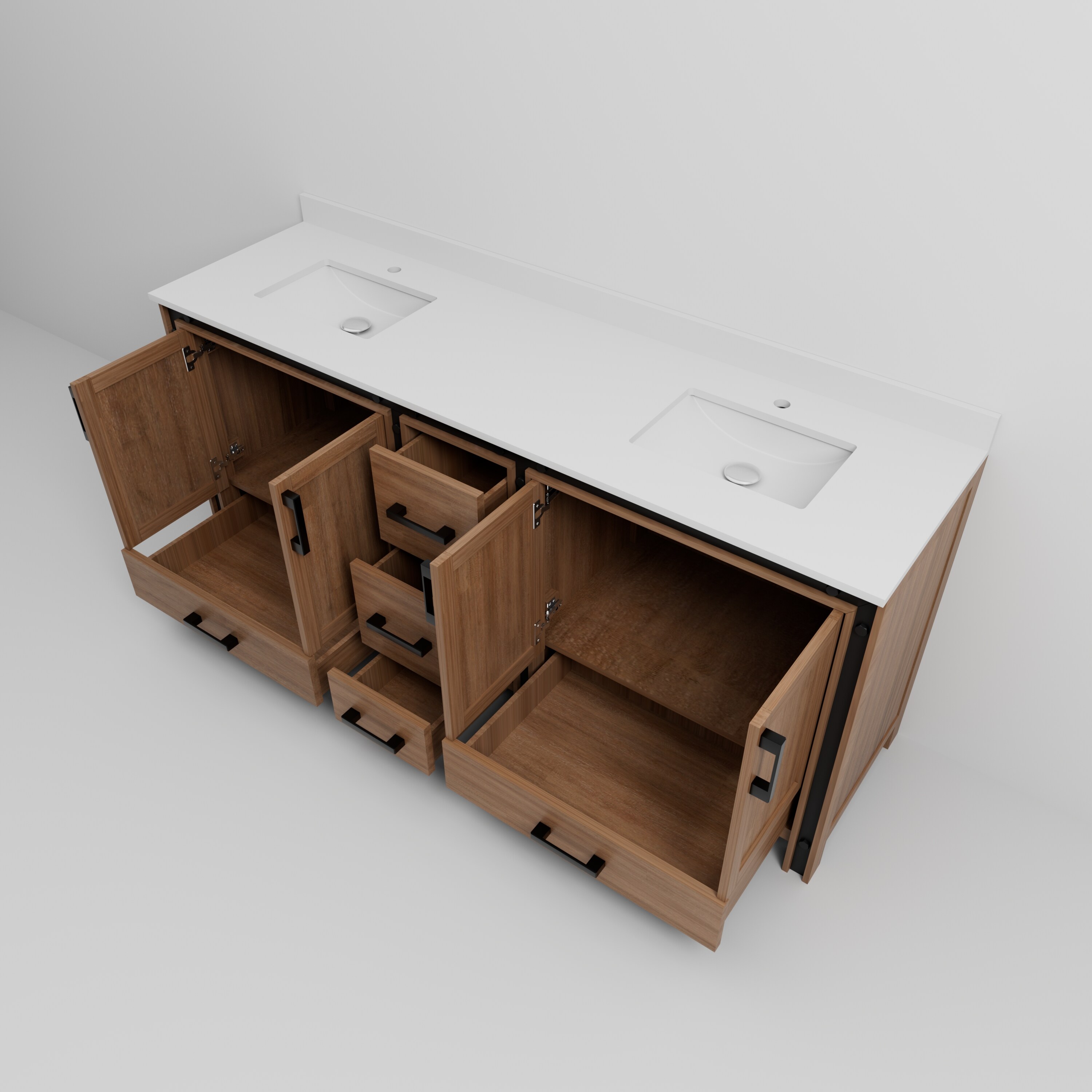 Lexora LVZV80DN200 Bath-Vanity-Combo - View #13