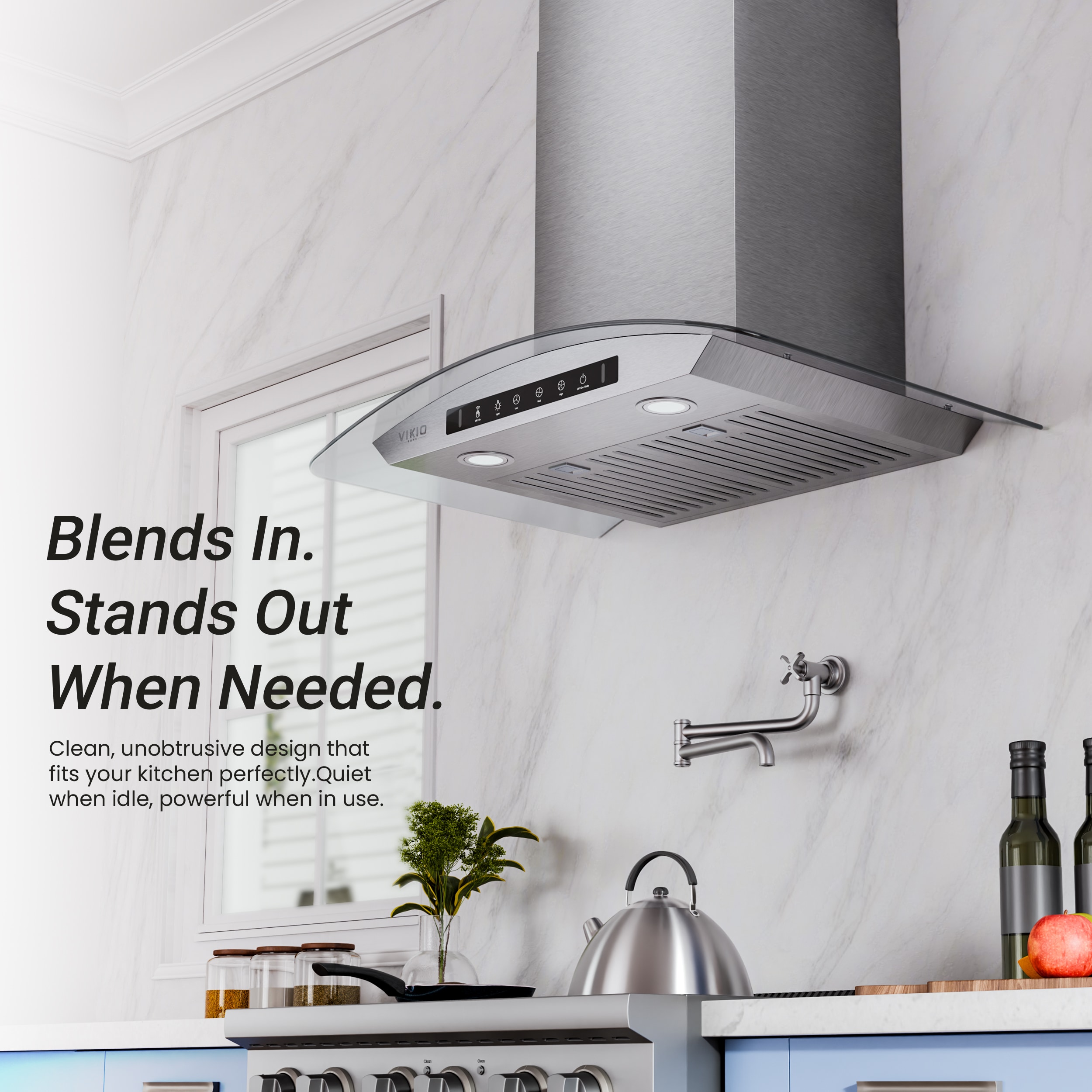 VIKIO PA0330A Wall-Mounted-Range-Hoods - View #11