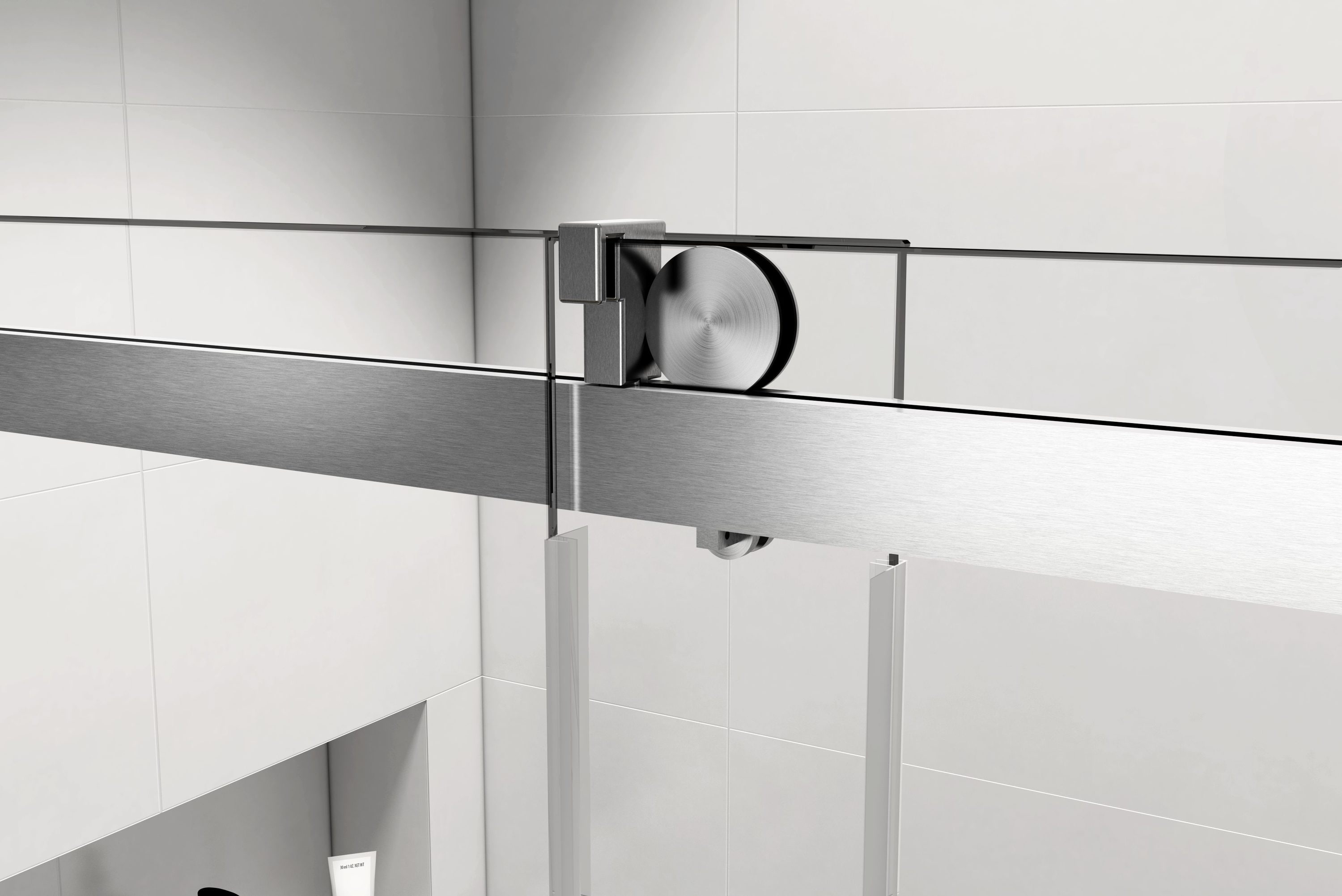 CASAINC Shower Door 68-in To 72-in W X 76-in H Frameless Sliding ...