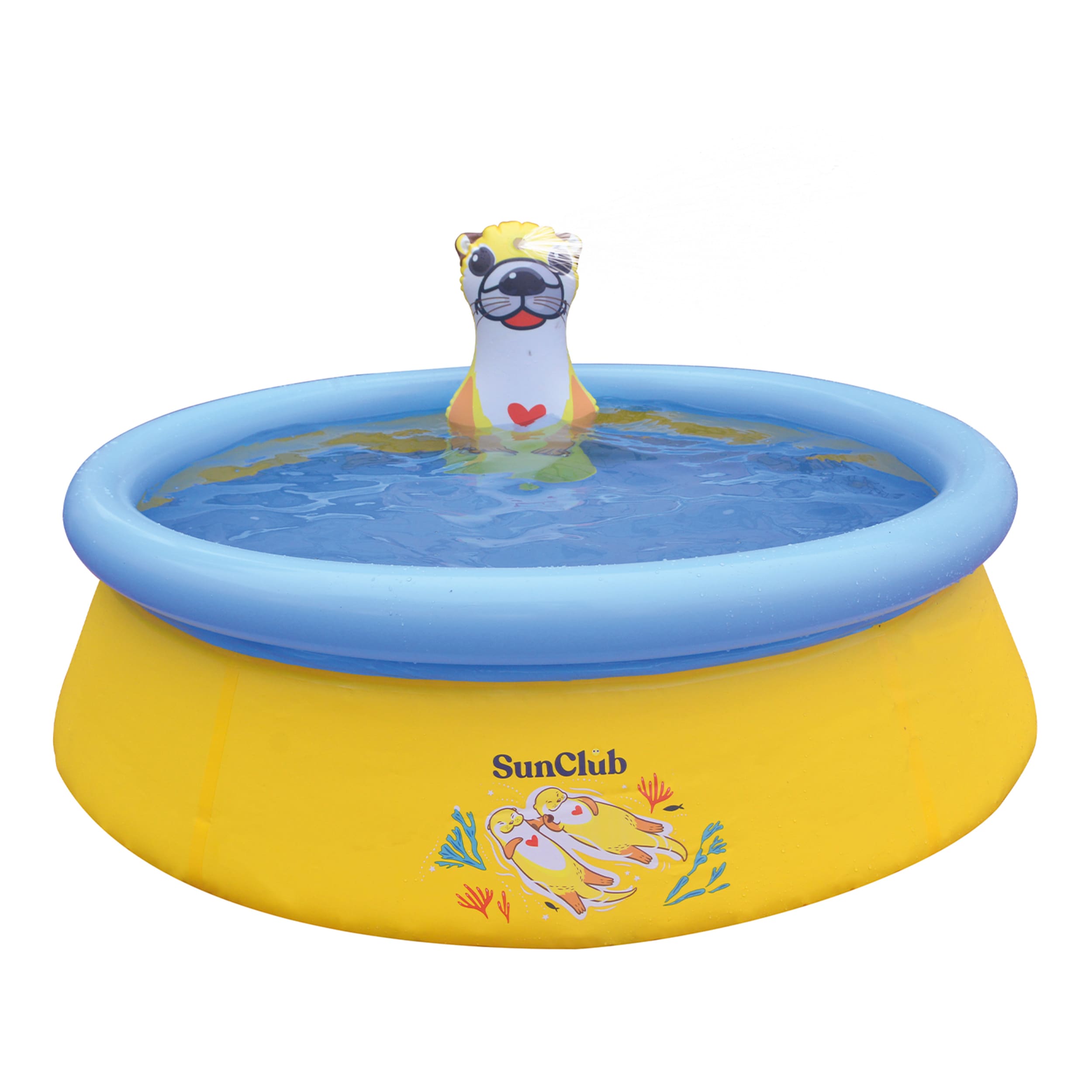 JLeisure 211278 60-Inches L x 60-Inches W Otter Oval Kiddie Pool