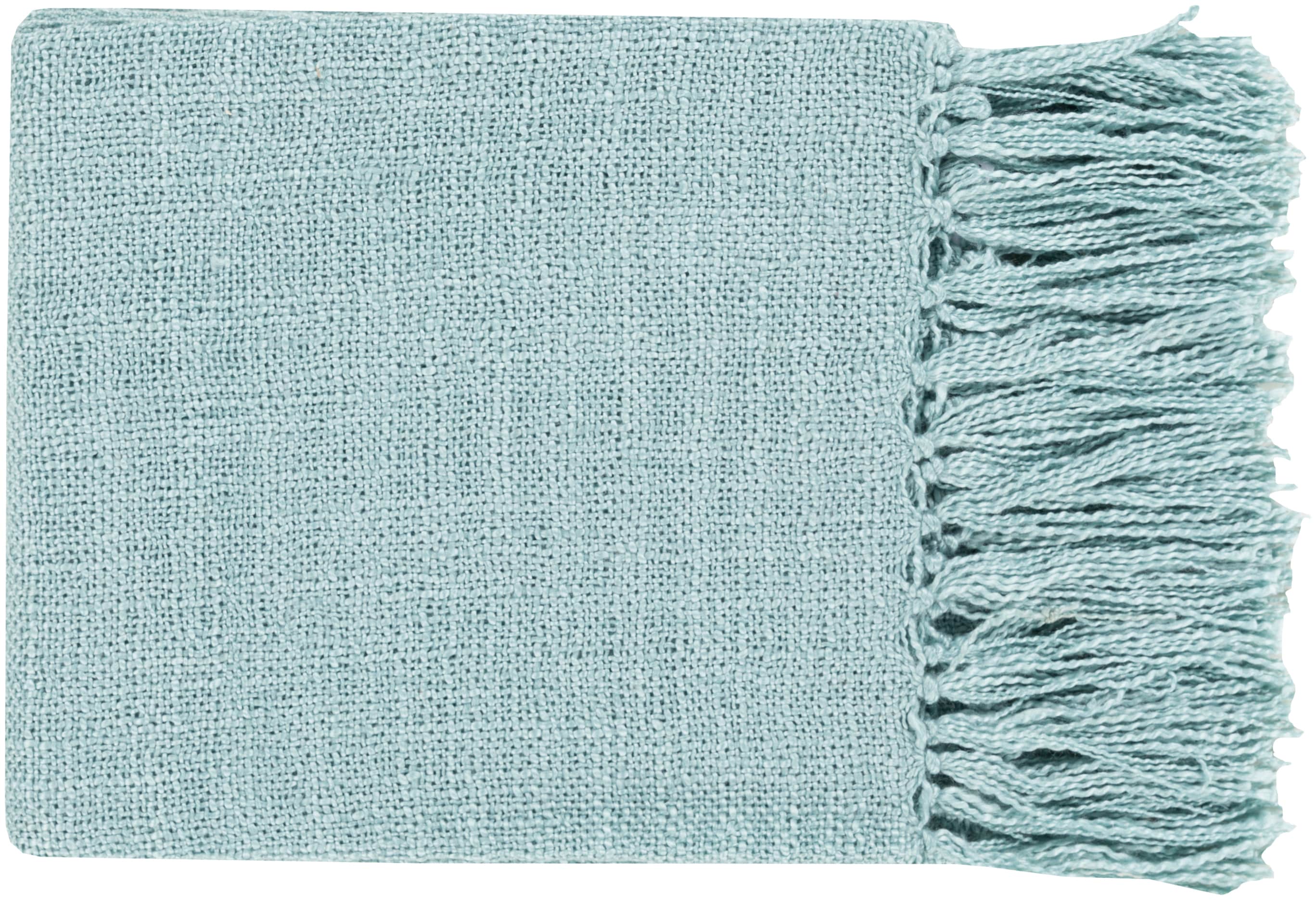 Livabliss TID010-5951 Tilda Aqua 50-in x 60-in Acrylic Throw