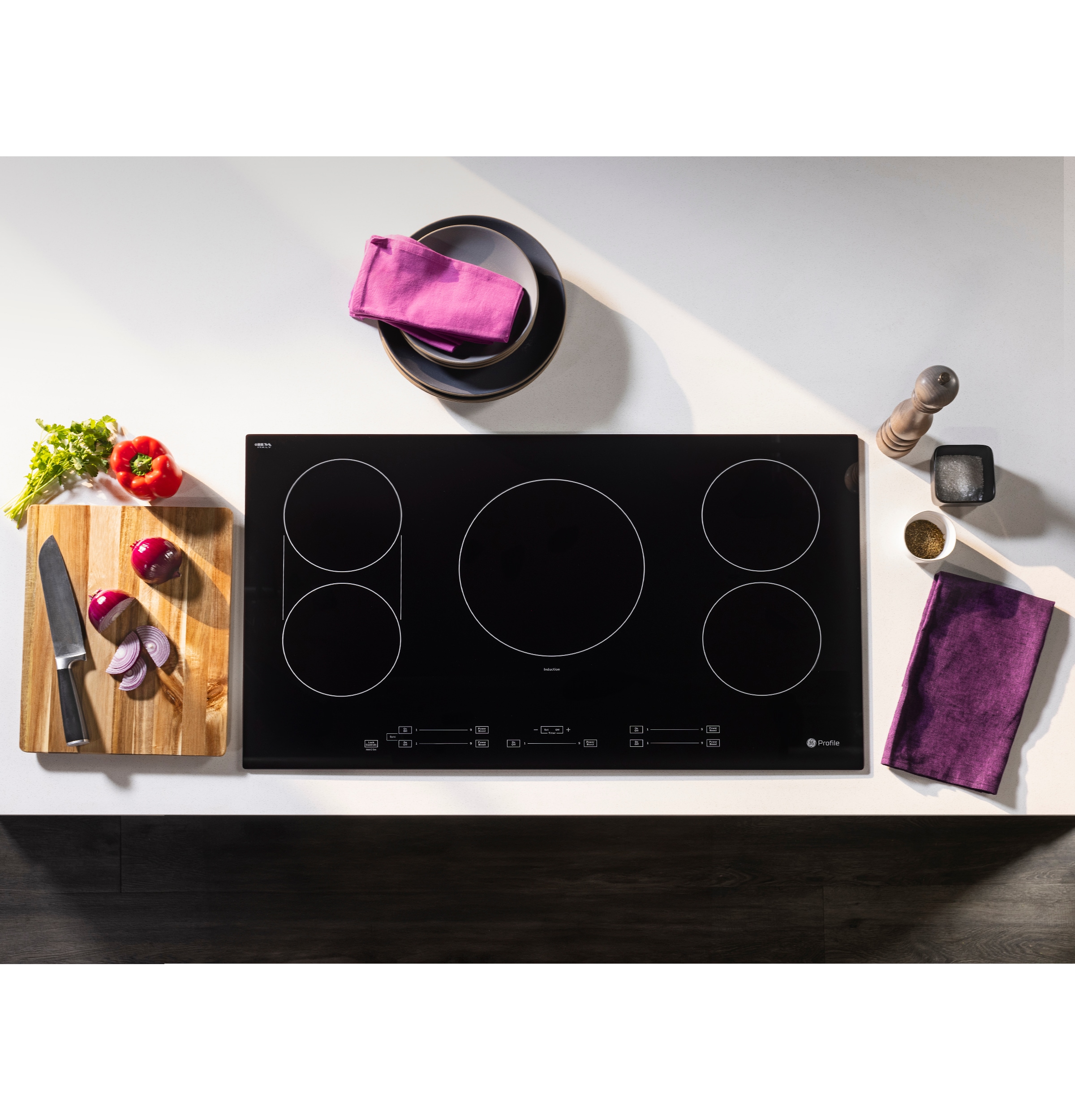 GE PHP6036DWBB Induction-Cooktops - View #13