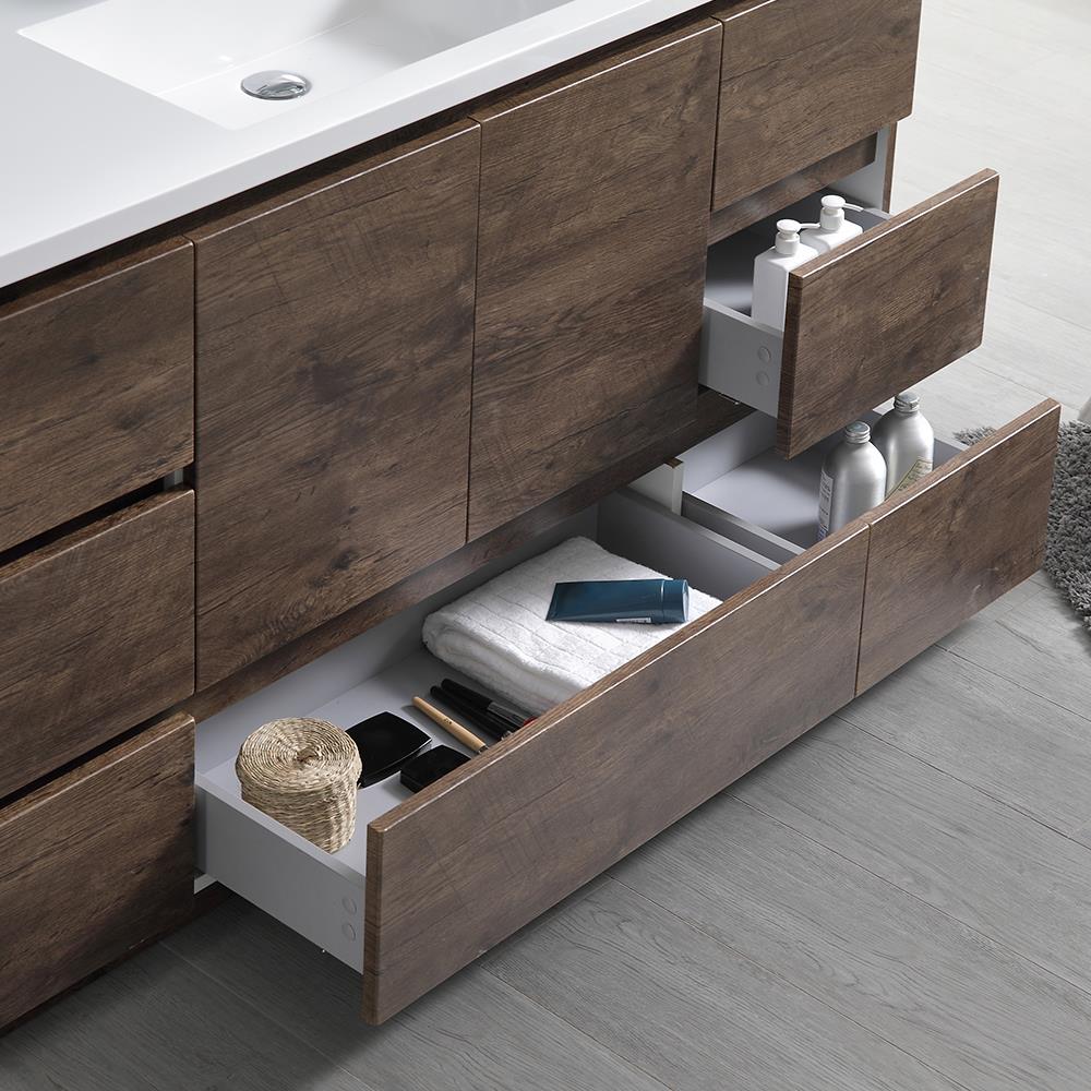 Fresca FCB9360RW-S-I Bath-Vanity-Combo - View #6