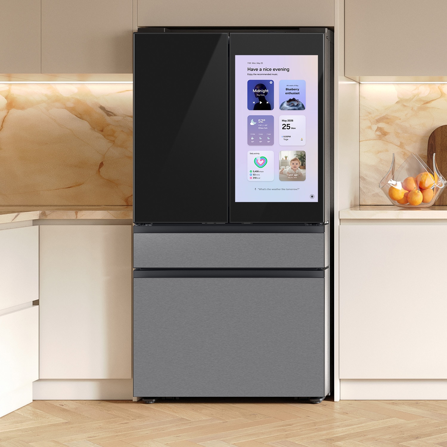 Samsung RF90F29EECR French-Door-Refrigerators - View #14