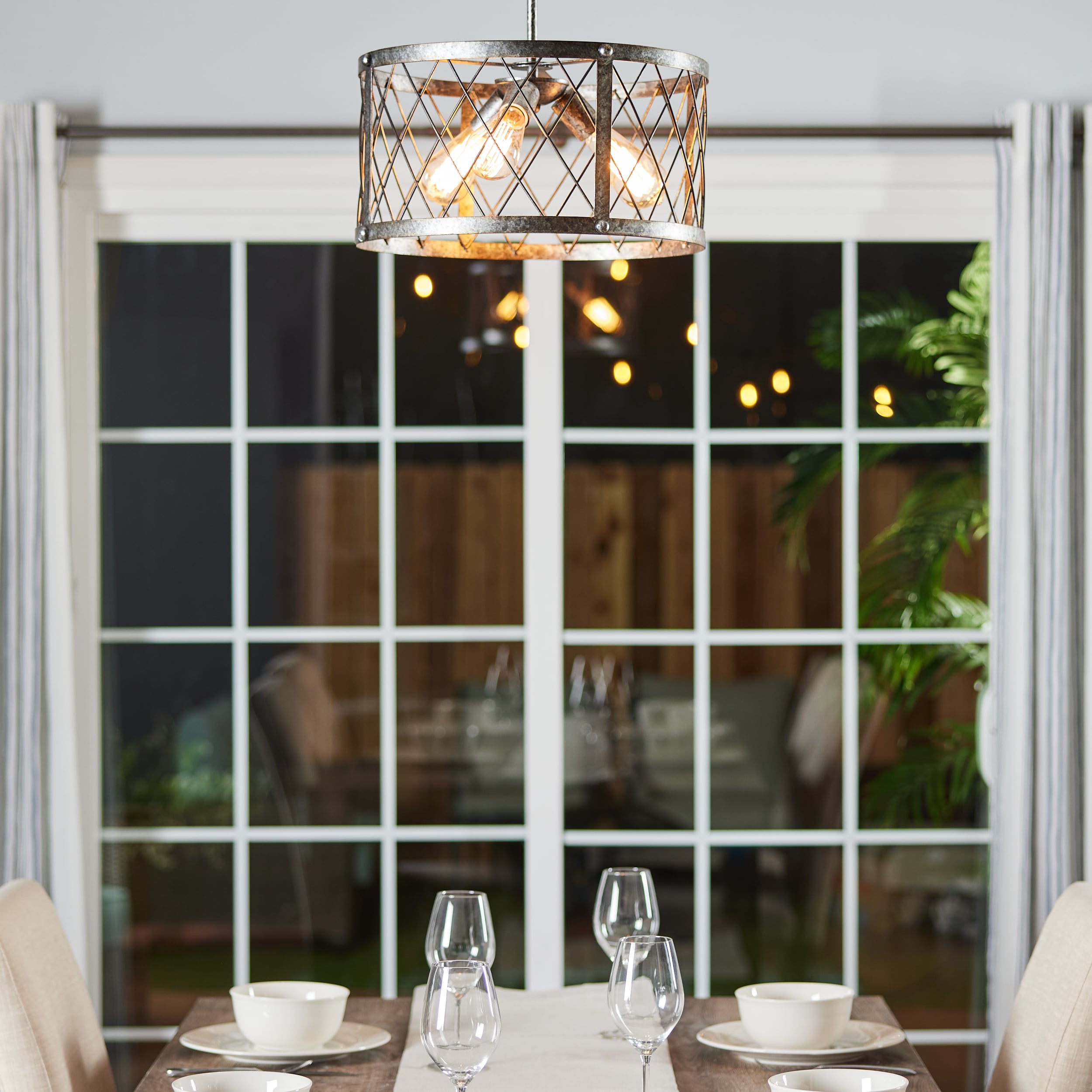 quoizel stockbridge 3 light pendant