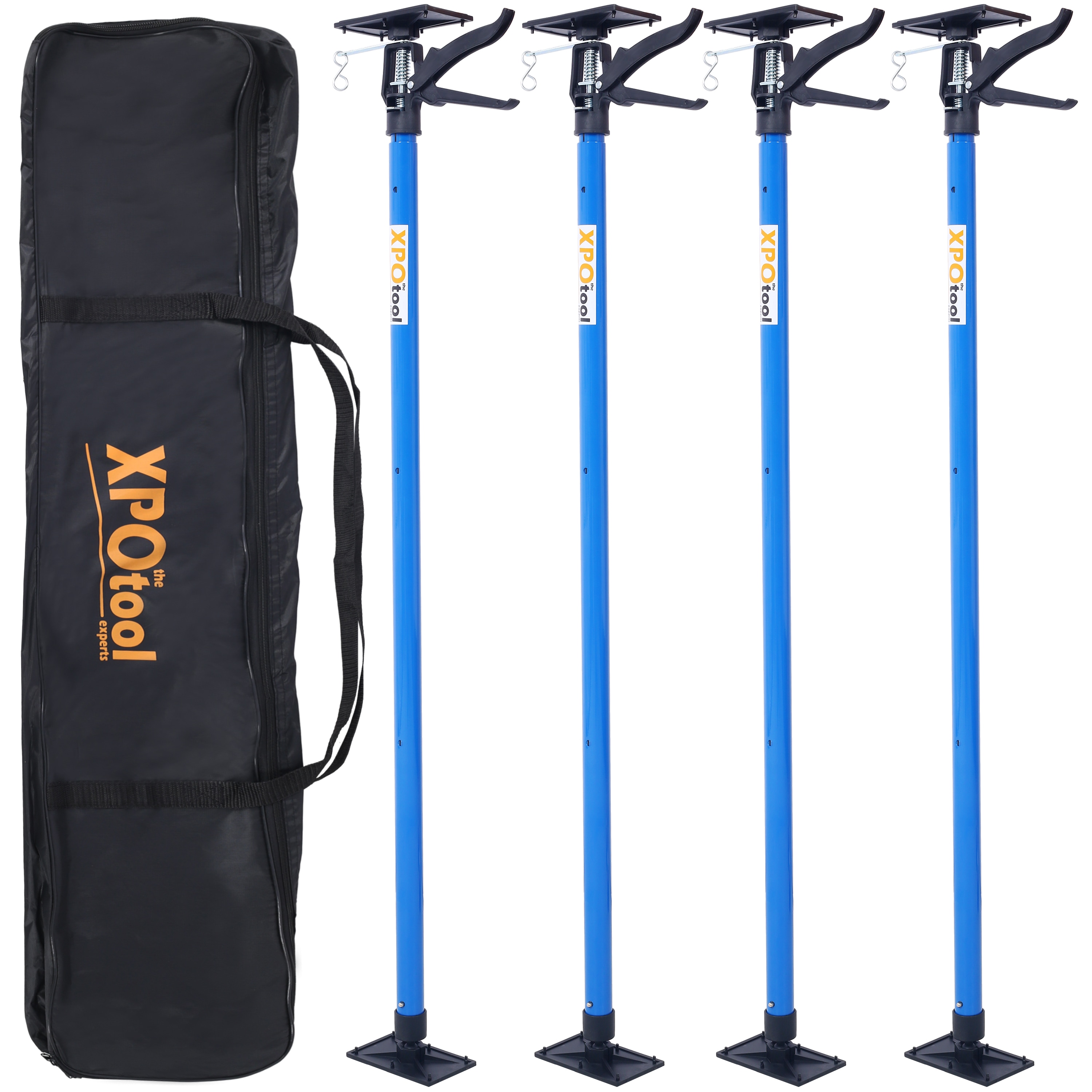 Loheer 114-in H 4-Pack Steel Adjustable Support Pole 3rd Hand Support System