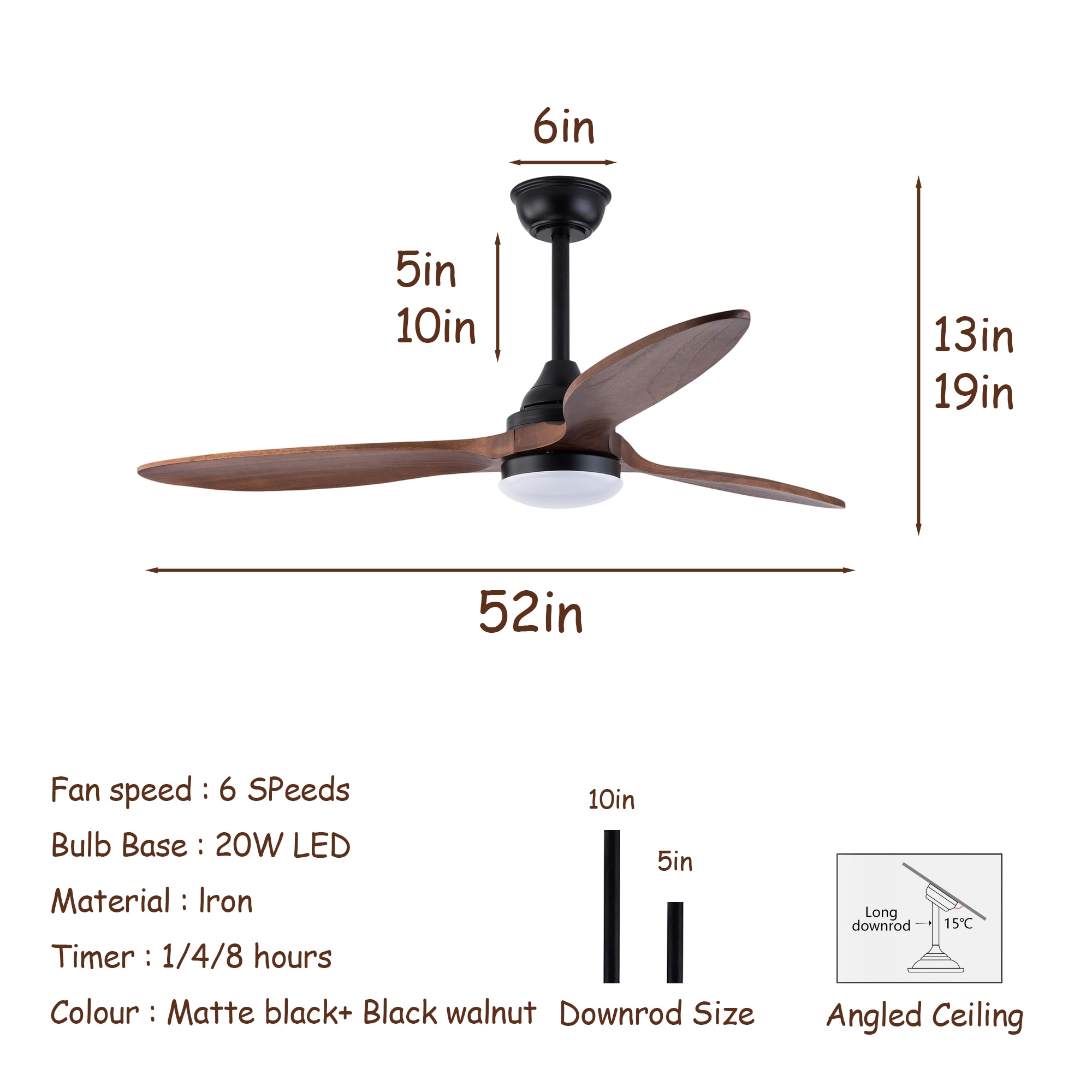 Shinevoy ZSP338637 Ceiling-Fans - View #2
