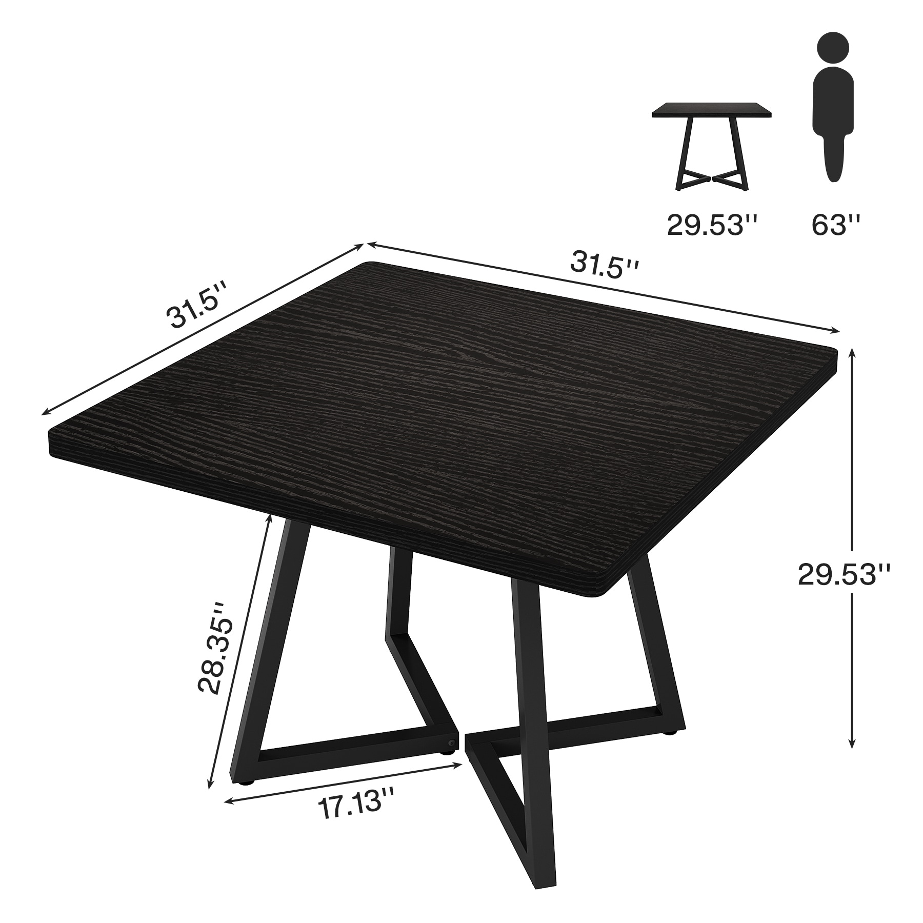 Fnova LWTJ-J0367 Dining-Tables - View #4