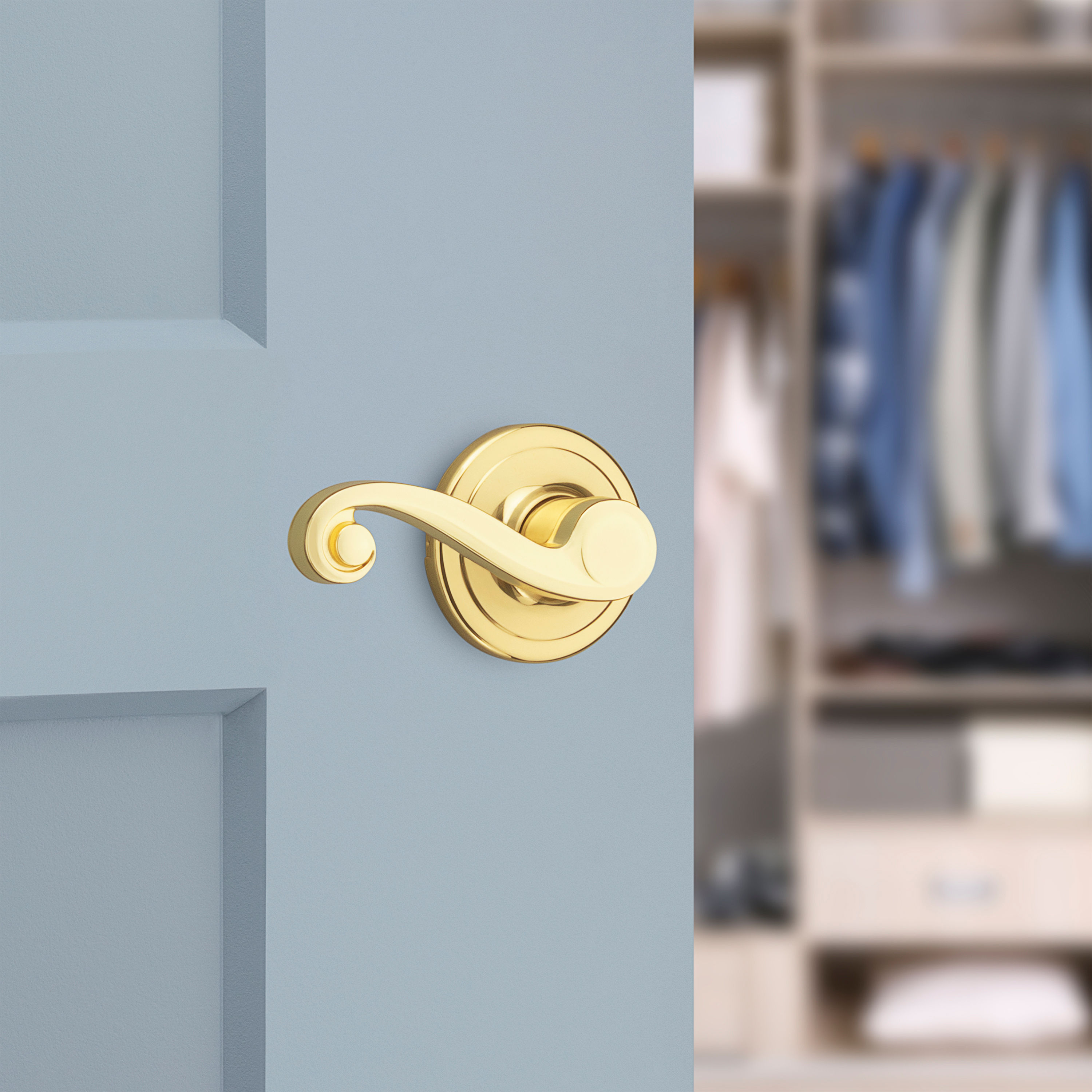 Kwikset 788LL RH 3 CP Door-Handles - View #2