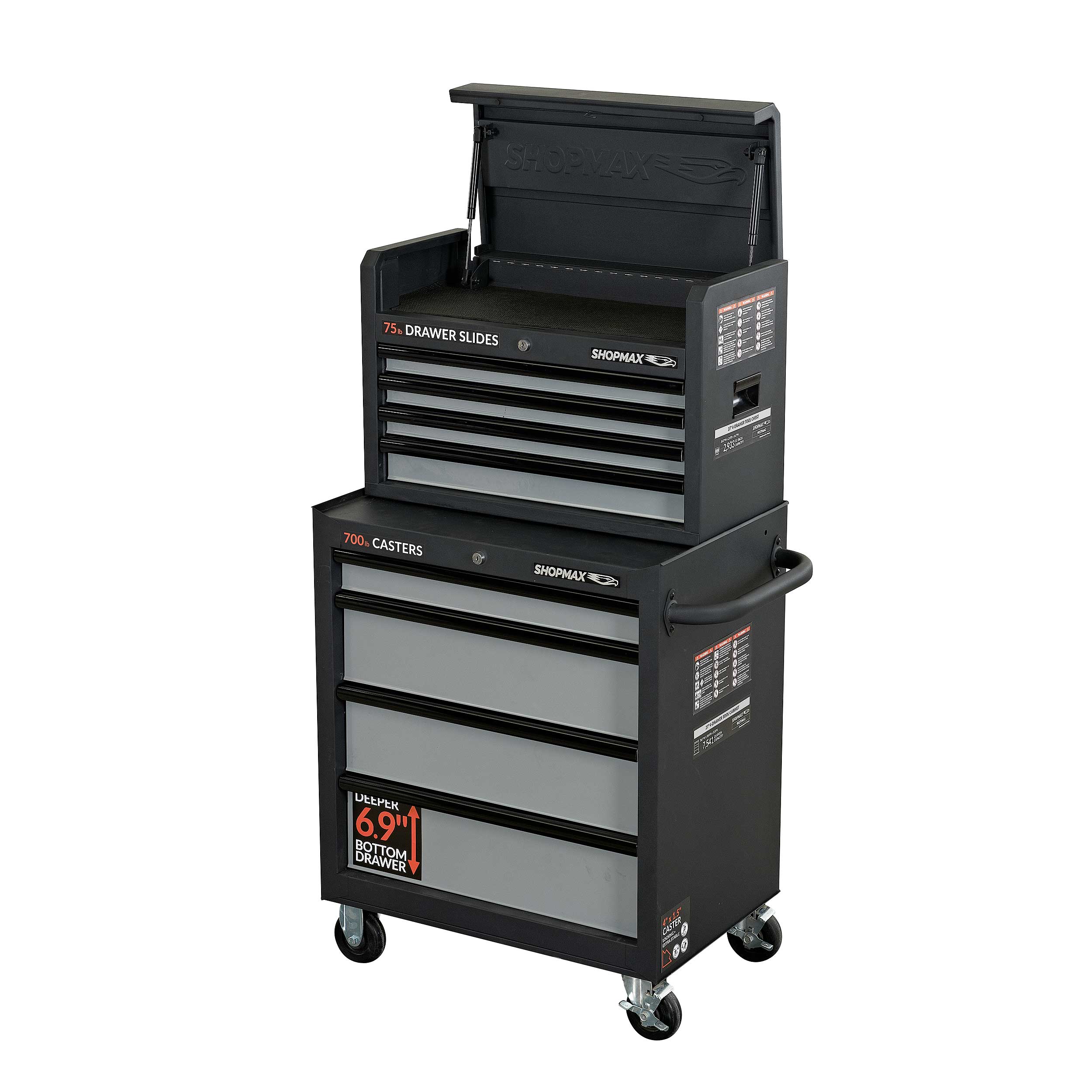SHOPMAX 92704A2-04A3 Tool-Chest-Combos - View #2