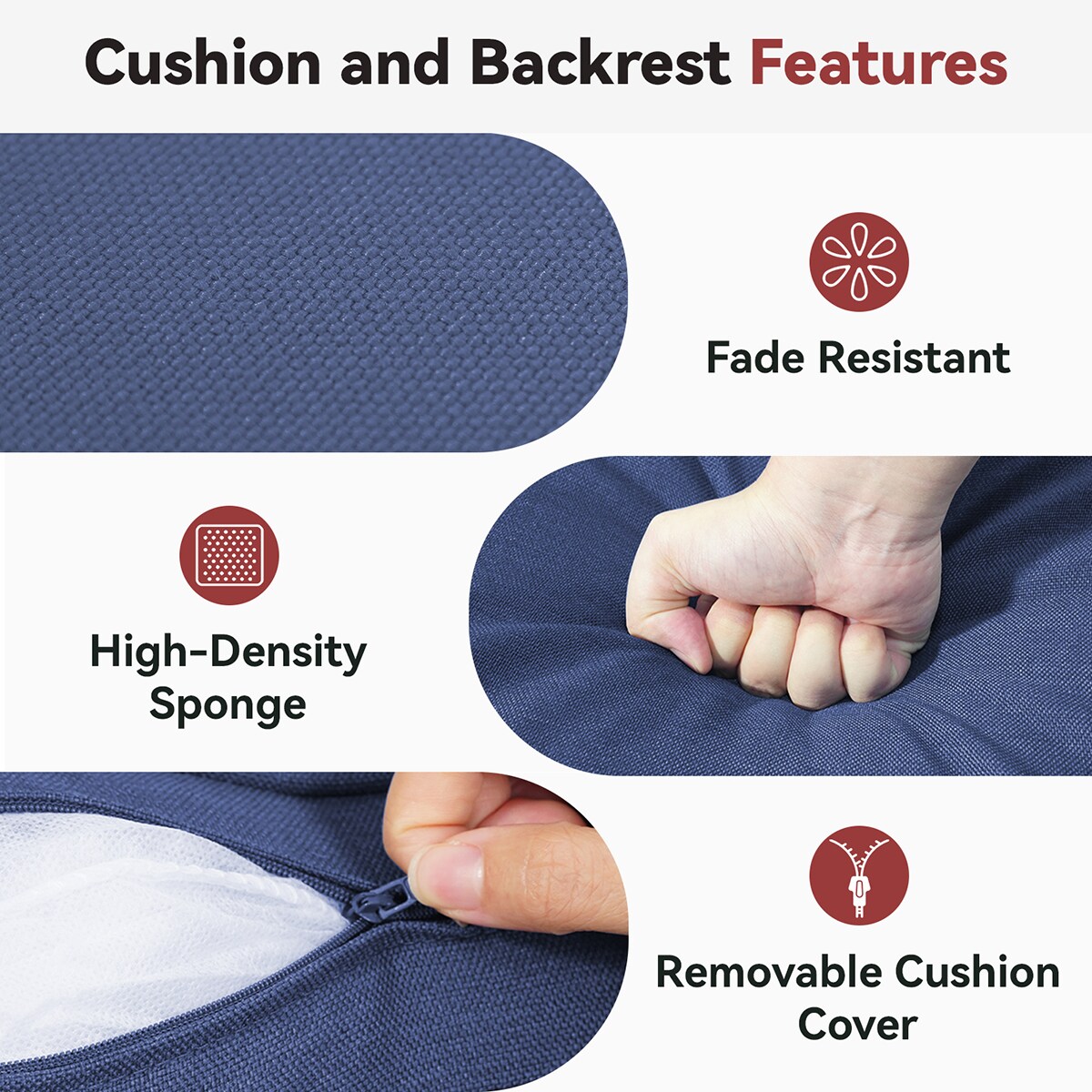 Rilyson FSWK006-1AA Patio-Furniture-Cushions - View #6