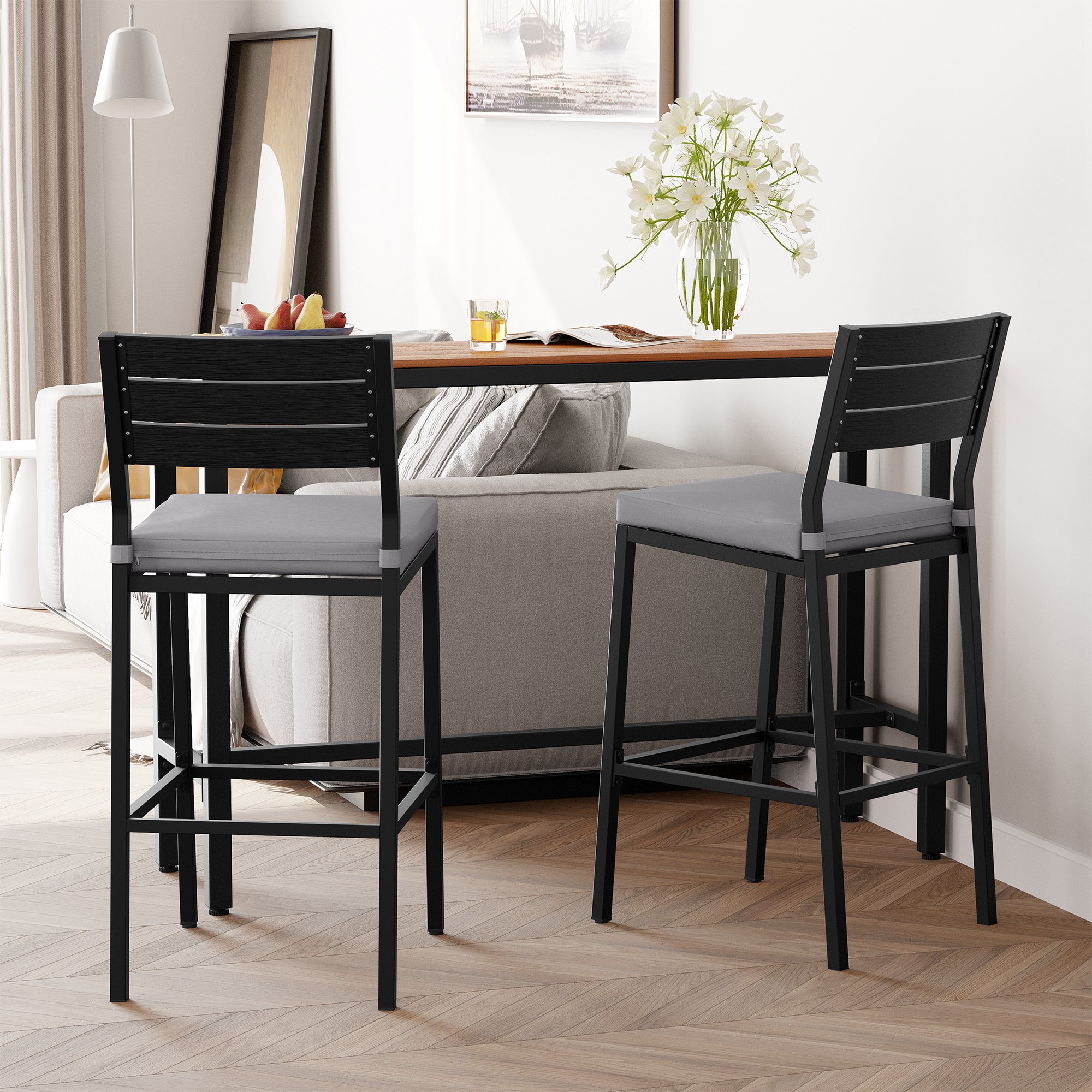 Crestlive Products CL-ST014LGY-2 Patio-Chairs - View #7