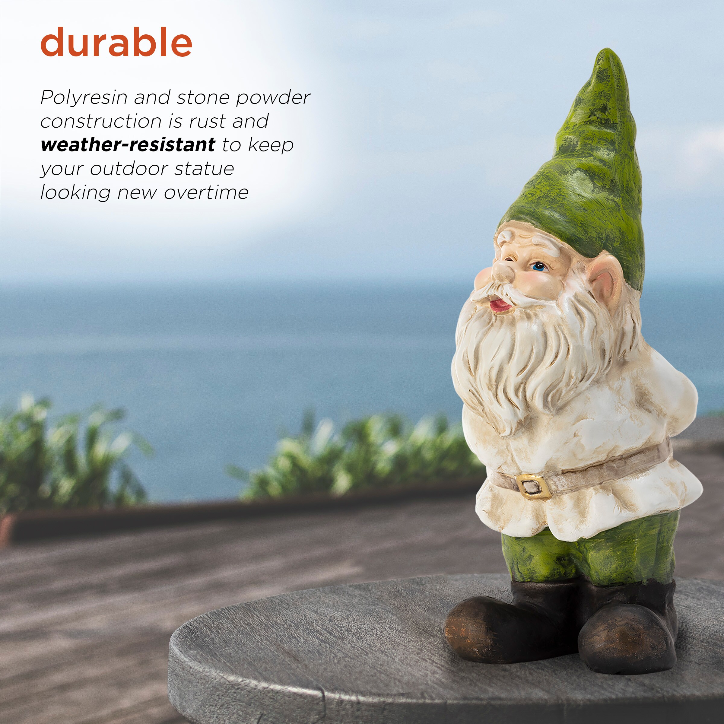Alpine Corporation GXT508 Garden-Statue - View #6