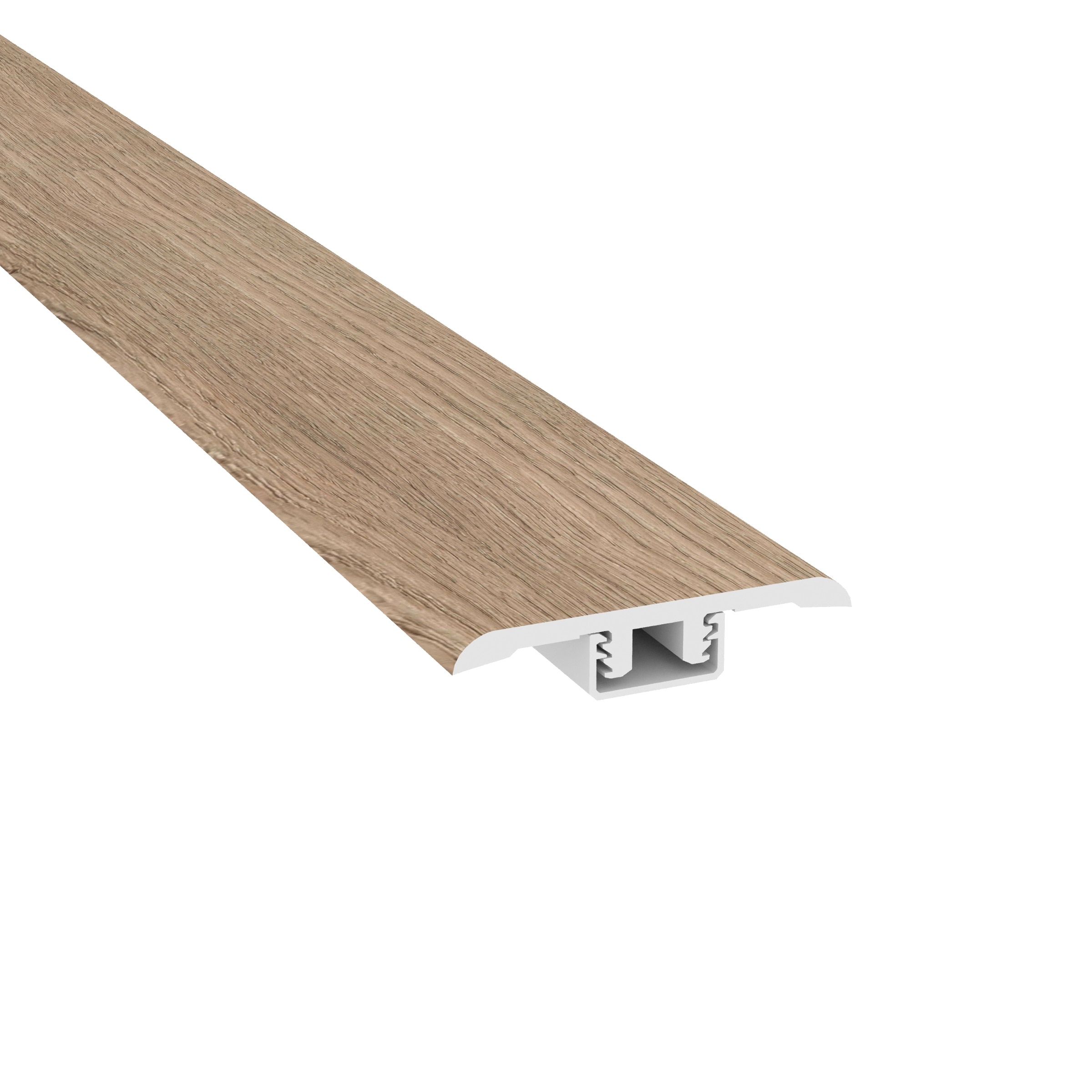 CALI 7904521219 Windansea High Tide Del Mar Drift 0.53-in T x 1.26-in W x 72.8-in L Vinyl T-moulding