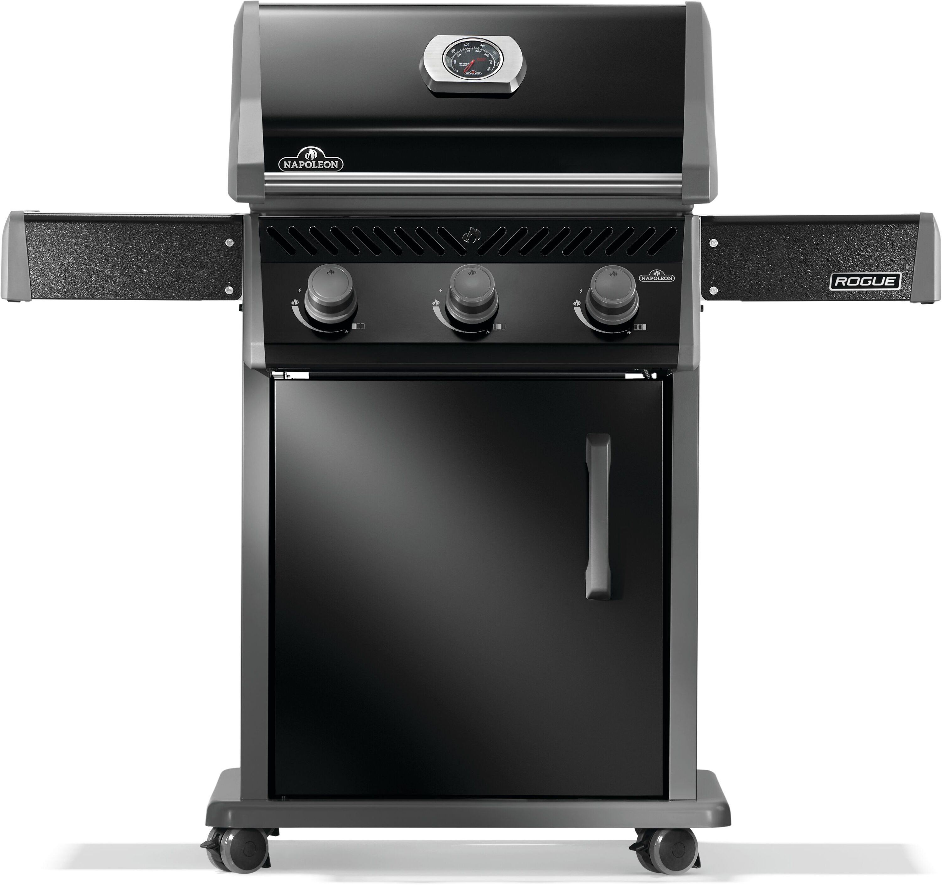 NAPOLEON R425PK-2 Rogue 425 Series Black 3 -Burner Liquid Propane Gas Grill