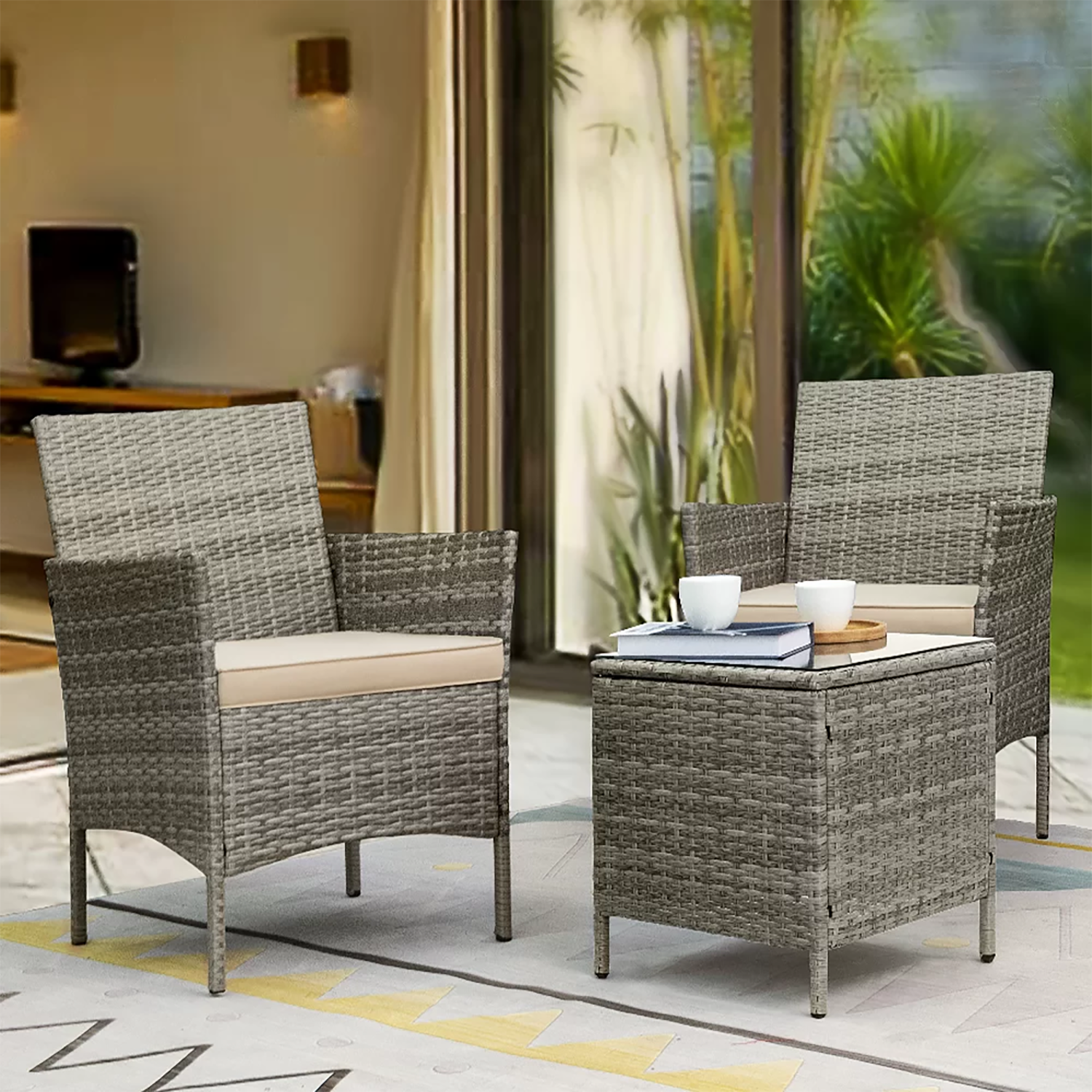 Vineego LS-XHGYBG Patio-Conversation-Sets - View #3