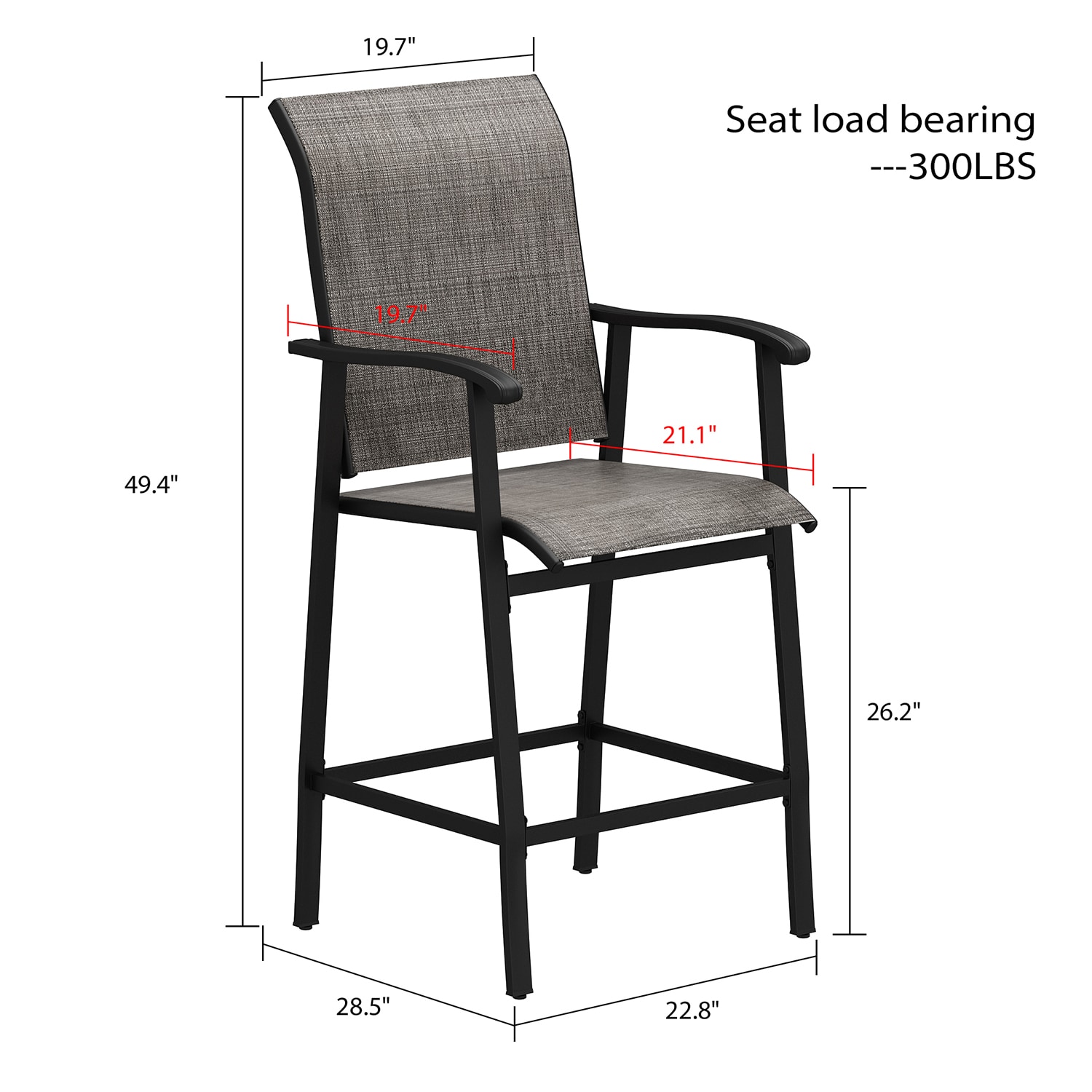 MIDHAM KF170302-01 Patio-Chairs - View #8