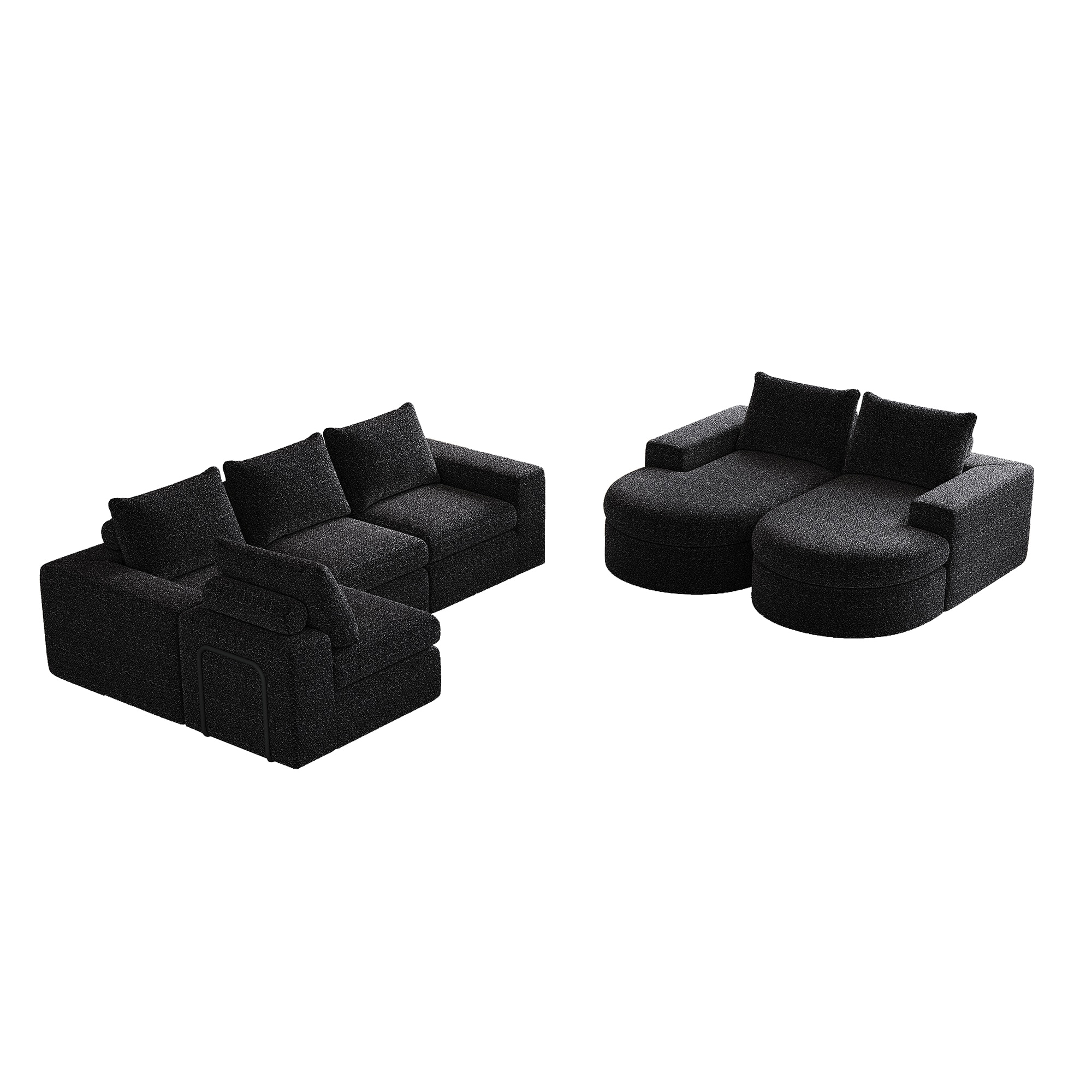 SINOFURN SYA020372BG Sofas-Loveseats - View #4