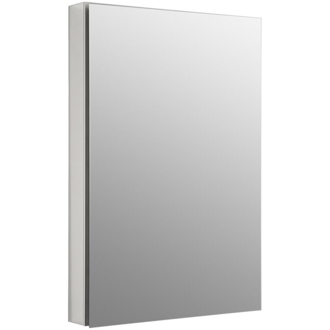 Catalan 24.125 in. W x 36 in. H x 5 in. D Recessed or Surface Mount Medicine Cabinet in Satin Anodized Aluminum Catalan 24.125 in. W x 36 in. H x 5 in. D Recessed or Surface Mount Medicine Cabinet in Satin Anodized Aluminum