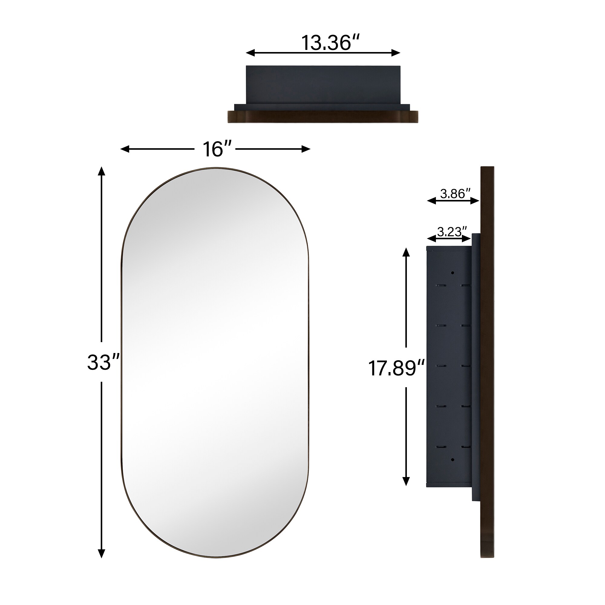 TEHOME GC-00598 Bathroom-Medicine-Cabinets - View #10