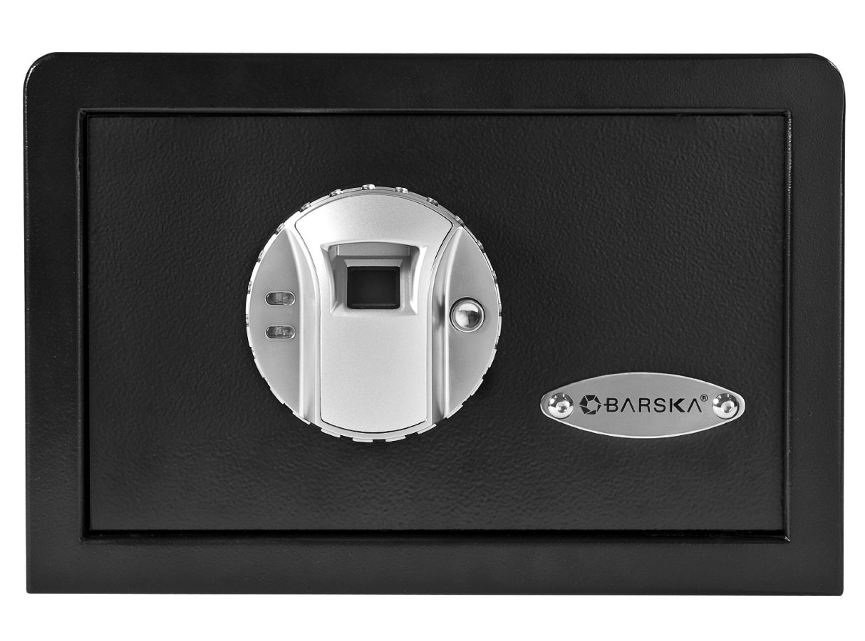 Barska 0.28-cu ft Hotel/Residential Safe Box with Biometric Lock AX11620 Sansujyuku sansujyuku.com