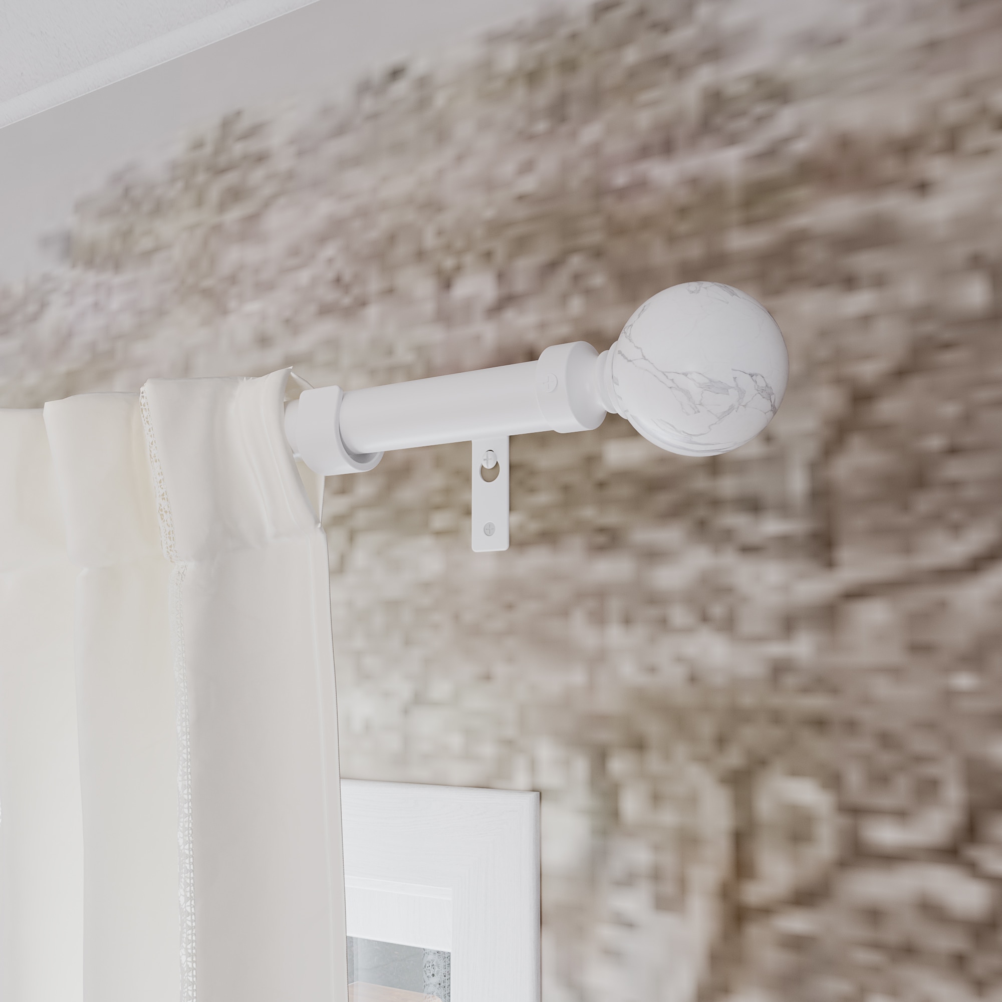 ACROMA 81228W Curtain-Rods - View #2