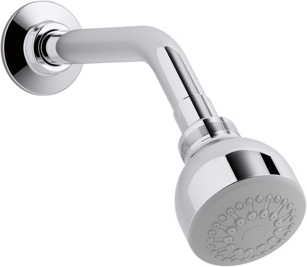 KOHLER Coralais Polished Chrome Round Fixed Shower Head 1.5-GPM (5.7 ...