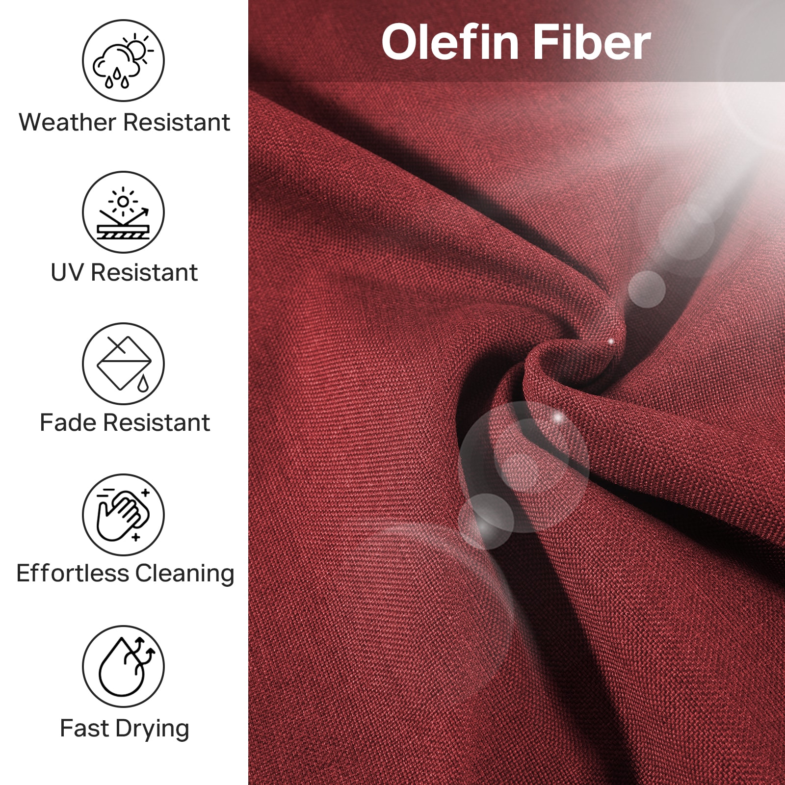 Rilyson FSZBD022-5 Patio-Furniture-Cushions - View #5