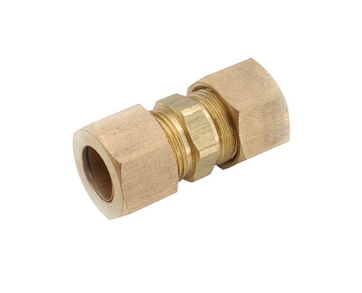  754131 1/2-in x 1/2-in Compression Coupling Union Fitting