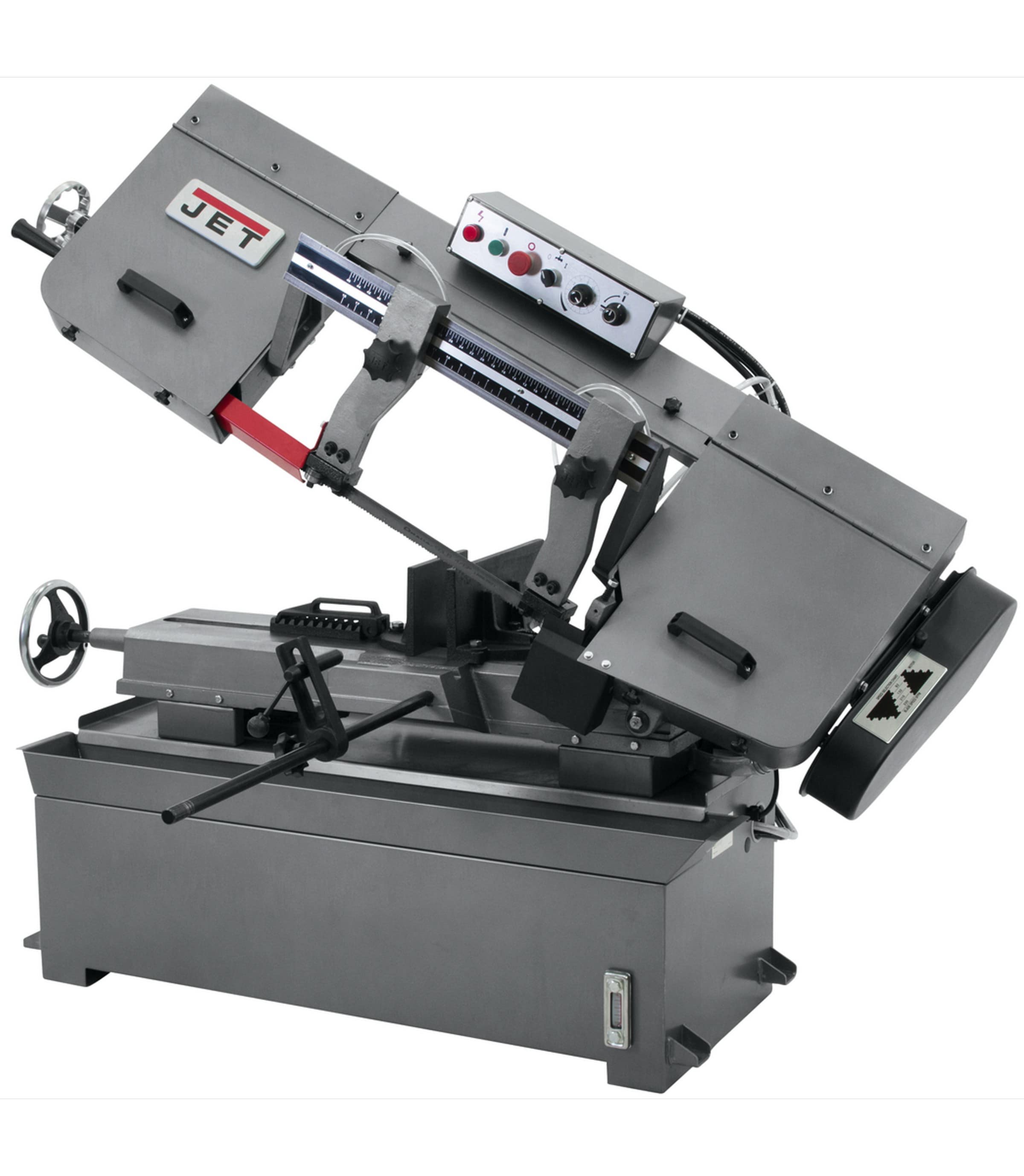 JET HBS-1018W 10 In. x 18 In. Horizontal Band Saw 2 HP 230 V Only 1Ph -  414473