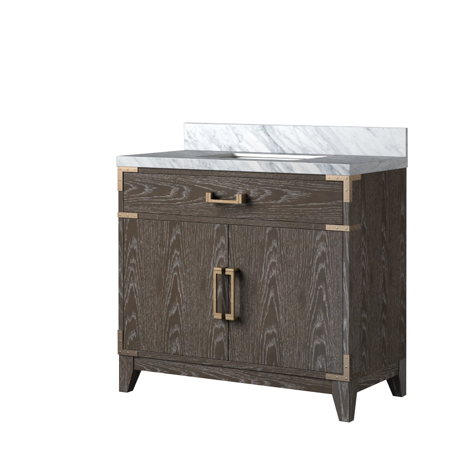 Lexora LVW36SK100 Bath-Vanity-Combo - View #2