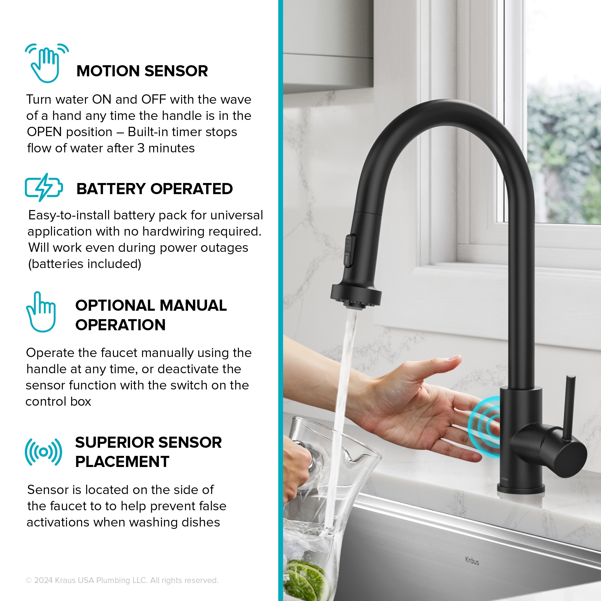 Kraus KSF-1616MB Kitchen-Faucets - View #5