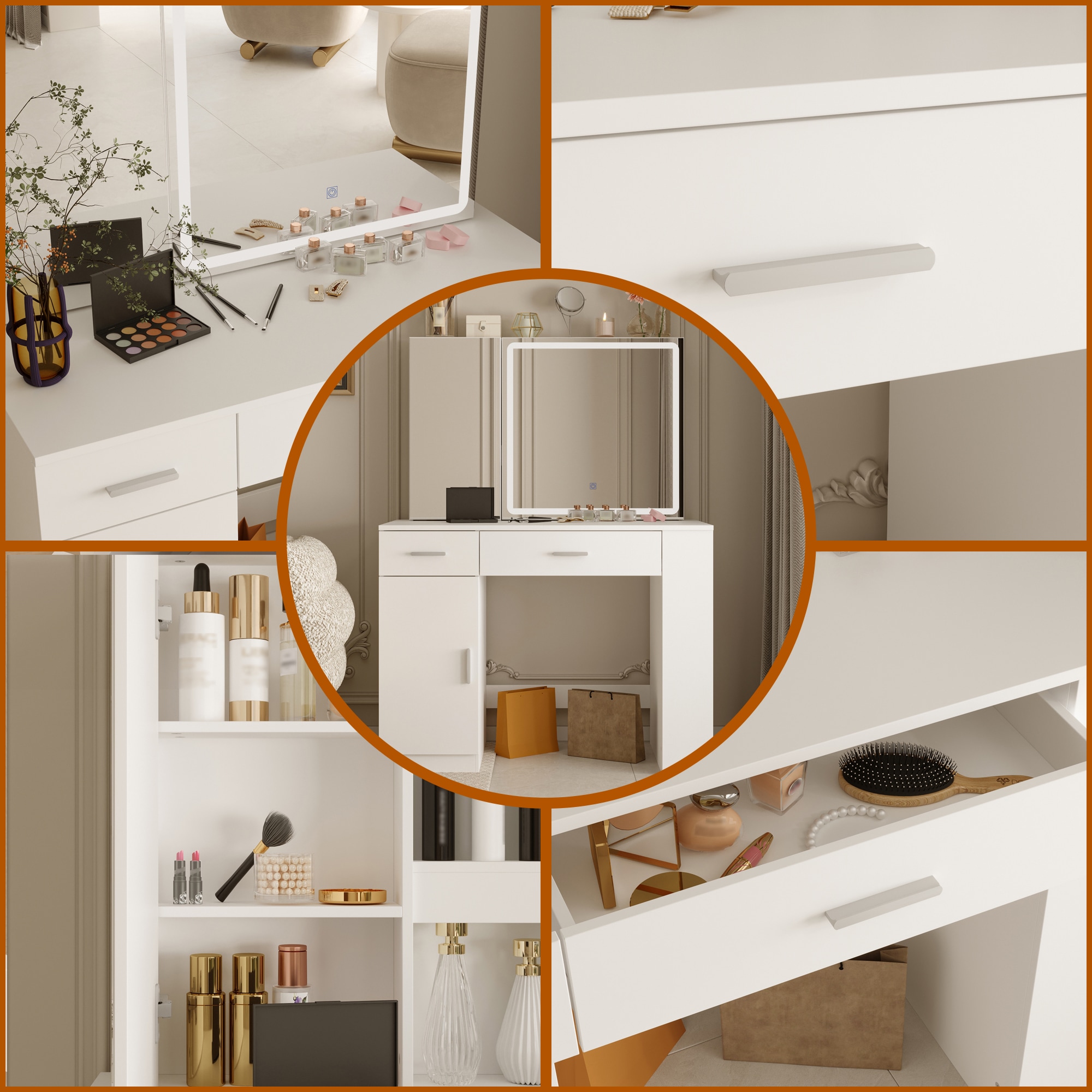 FUFU&GAGA LJY-KF210141-01 Bedroom-Vanities - View #8