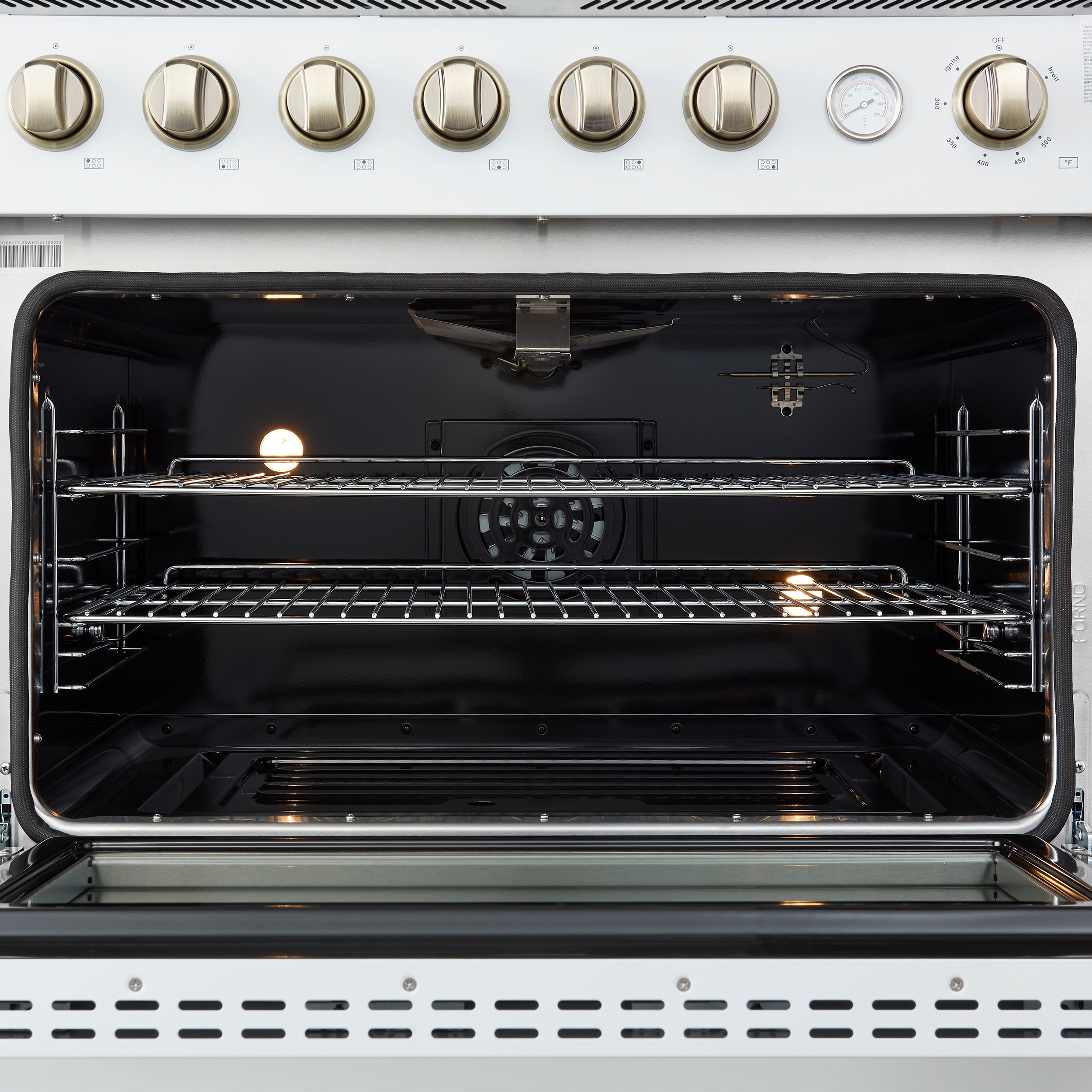 FORNO FFSGS6277-36WHT Freestanding-Gas-Ranges - View #9