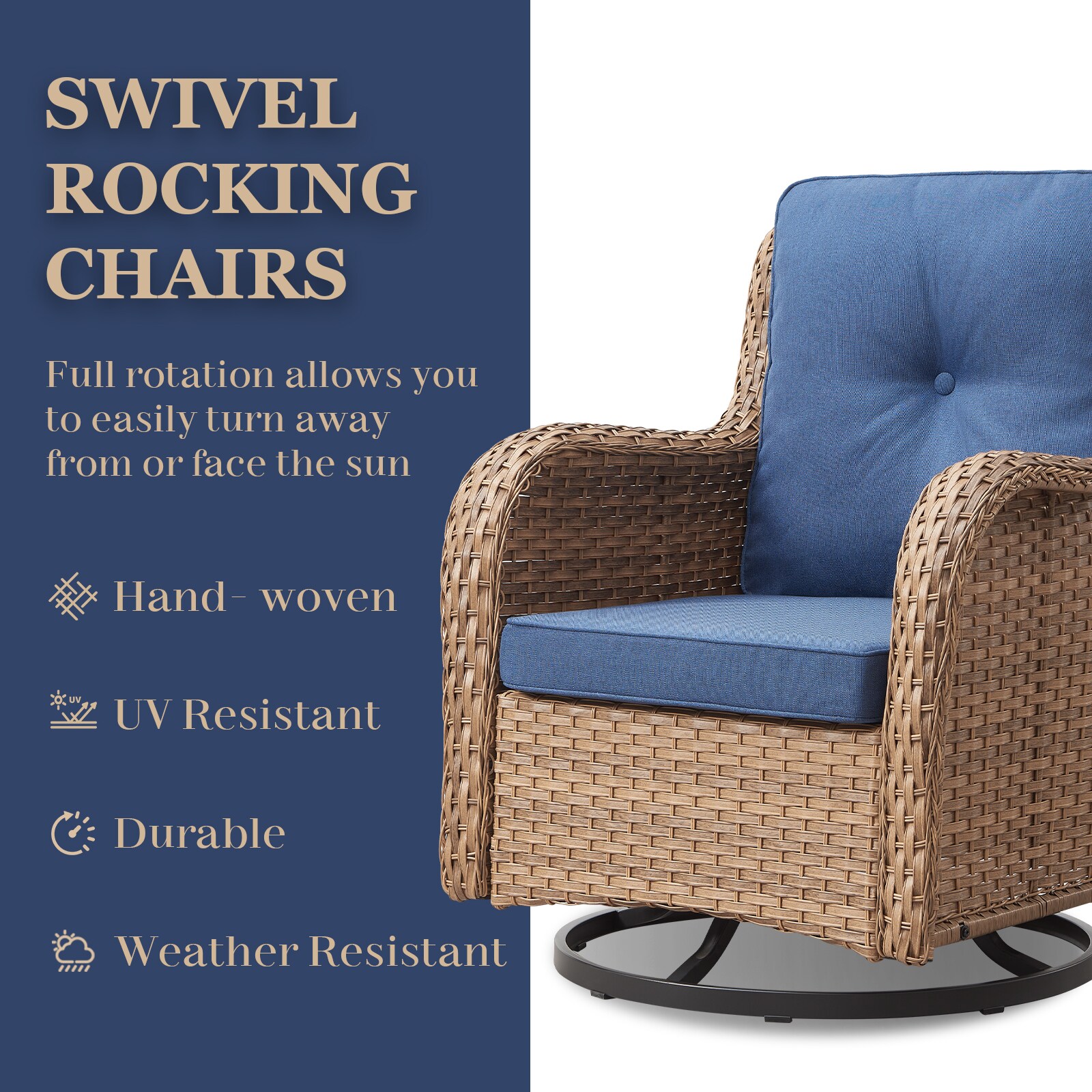 Pocassy PJ110-1 Patio-Chairs - View #5