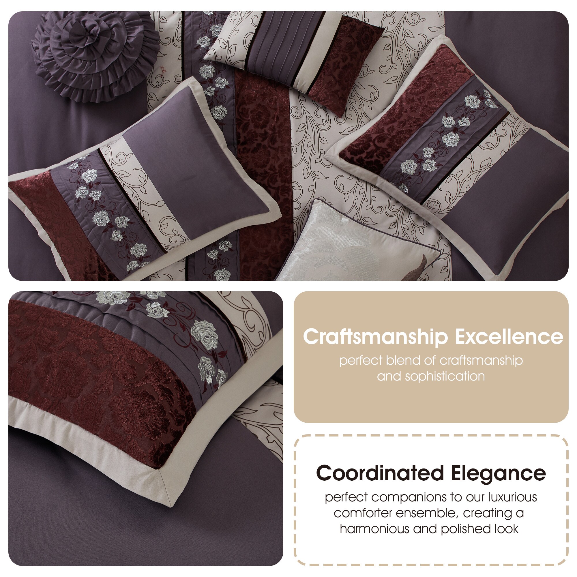 Nanshing RILEY-CK-PUR bedding - View #6