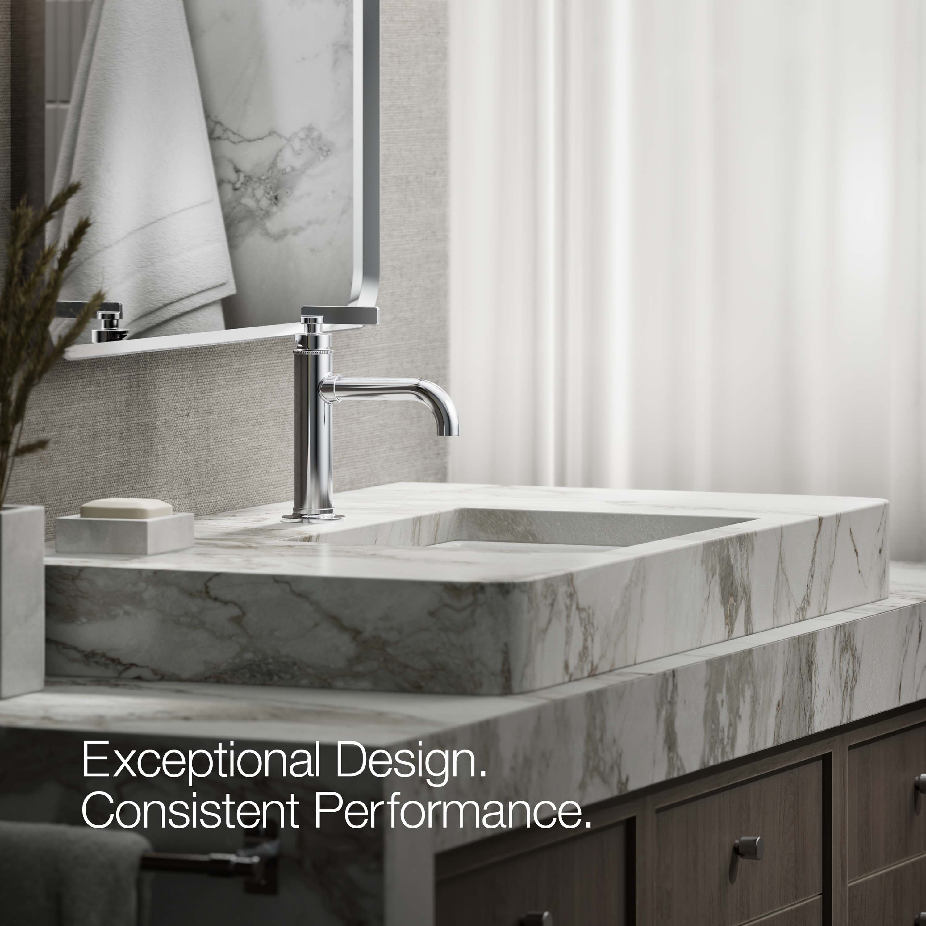 KOHLER 35907-4N-CP Lavatory-Faucets - View #3