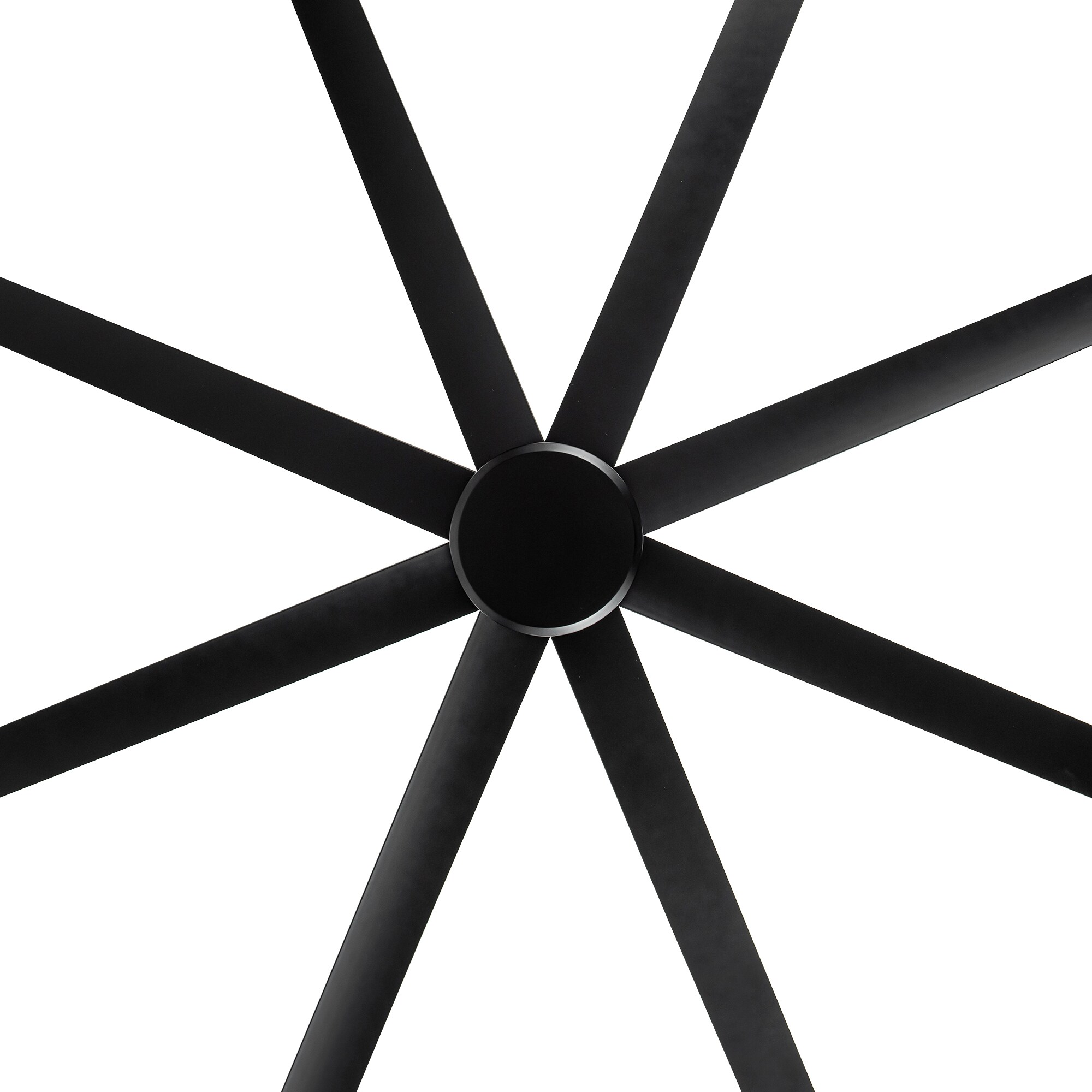 Breezary 72-in Black with Abs Blades Indoor/Outdoor Ceiling