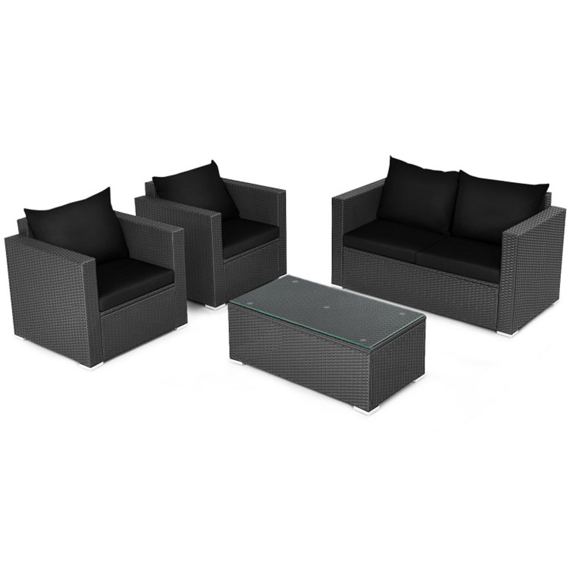 Mondawe MD010BK Patio-Conversation-Sets - View #3