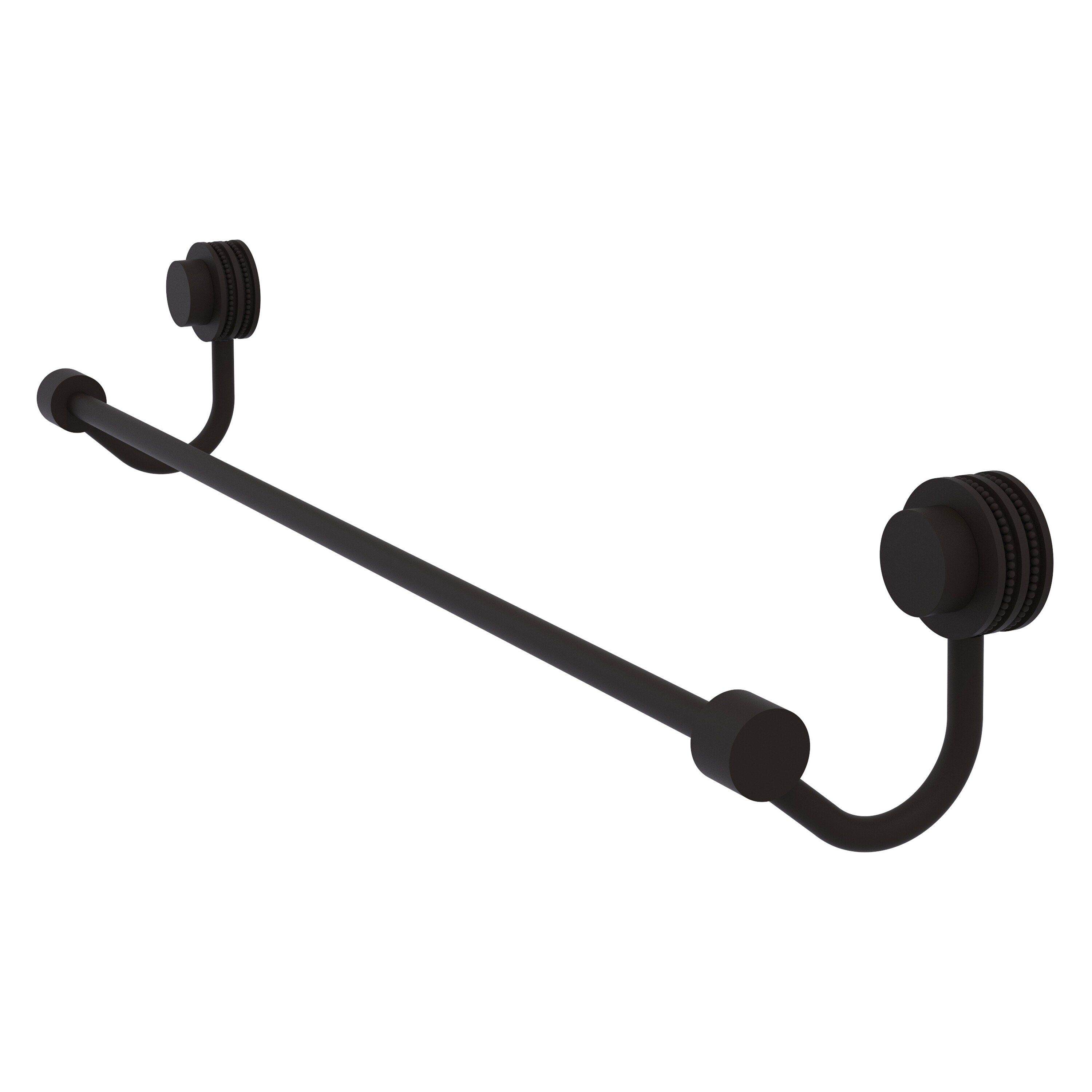 Allied Brass 421D/30-ORB Venus 30-in Oil-rubbed bronze Wall mount Single Towel Bar