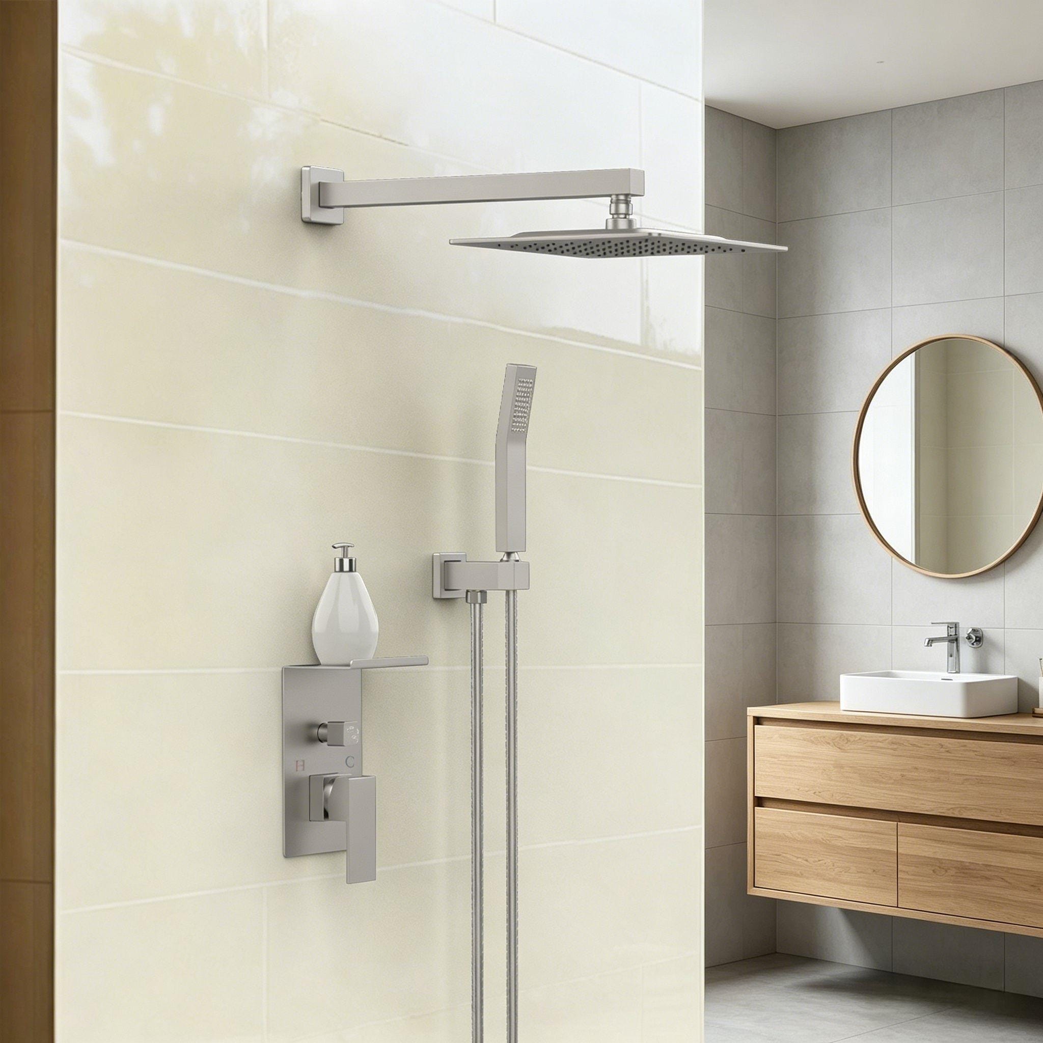 Topcraft TC-98102-10BN Showerhead-Bar-Panels - View #3