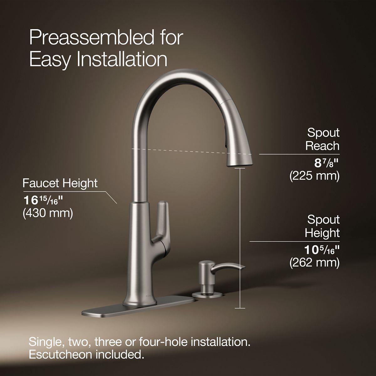 KOHLER R26573-SD-VS Kitchen-Faucets - View #3