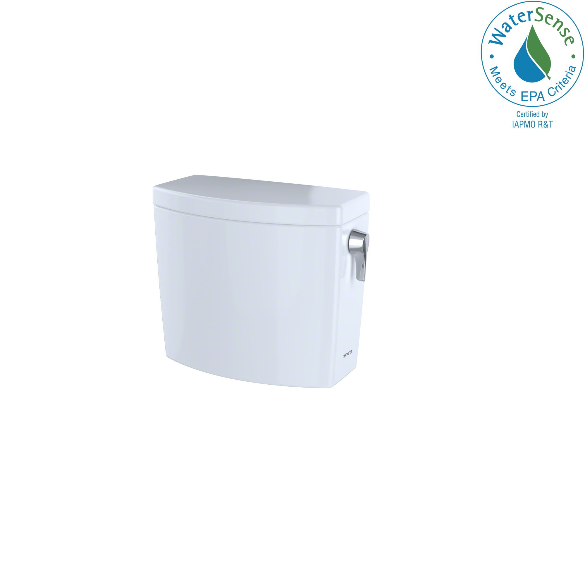TOTO ST453UR-01 Drake II Cotton White Single -Flush High Efficiency Toilet Tank