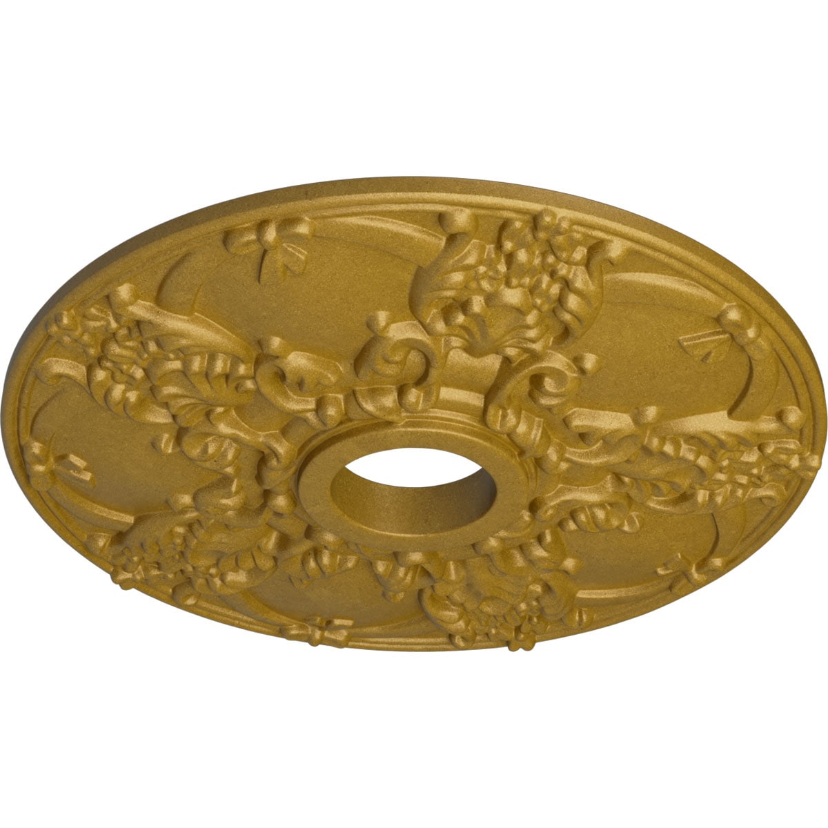 Ekena Millwork CM18NOPGS Ceiling-Medallions - View #2