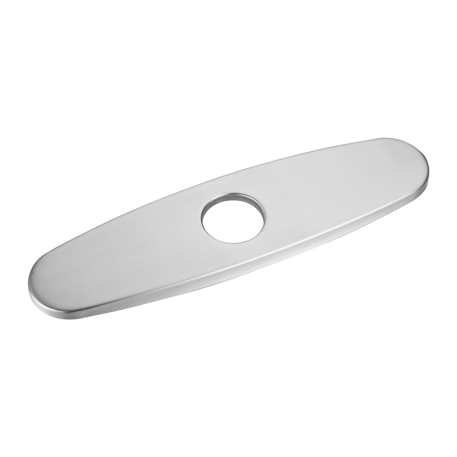 ALEASHA 10-in Stainless SteelEscutcheon Plate in Brushed Nickel