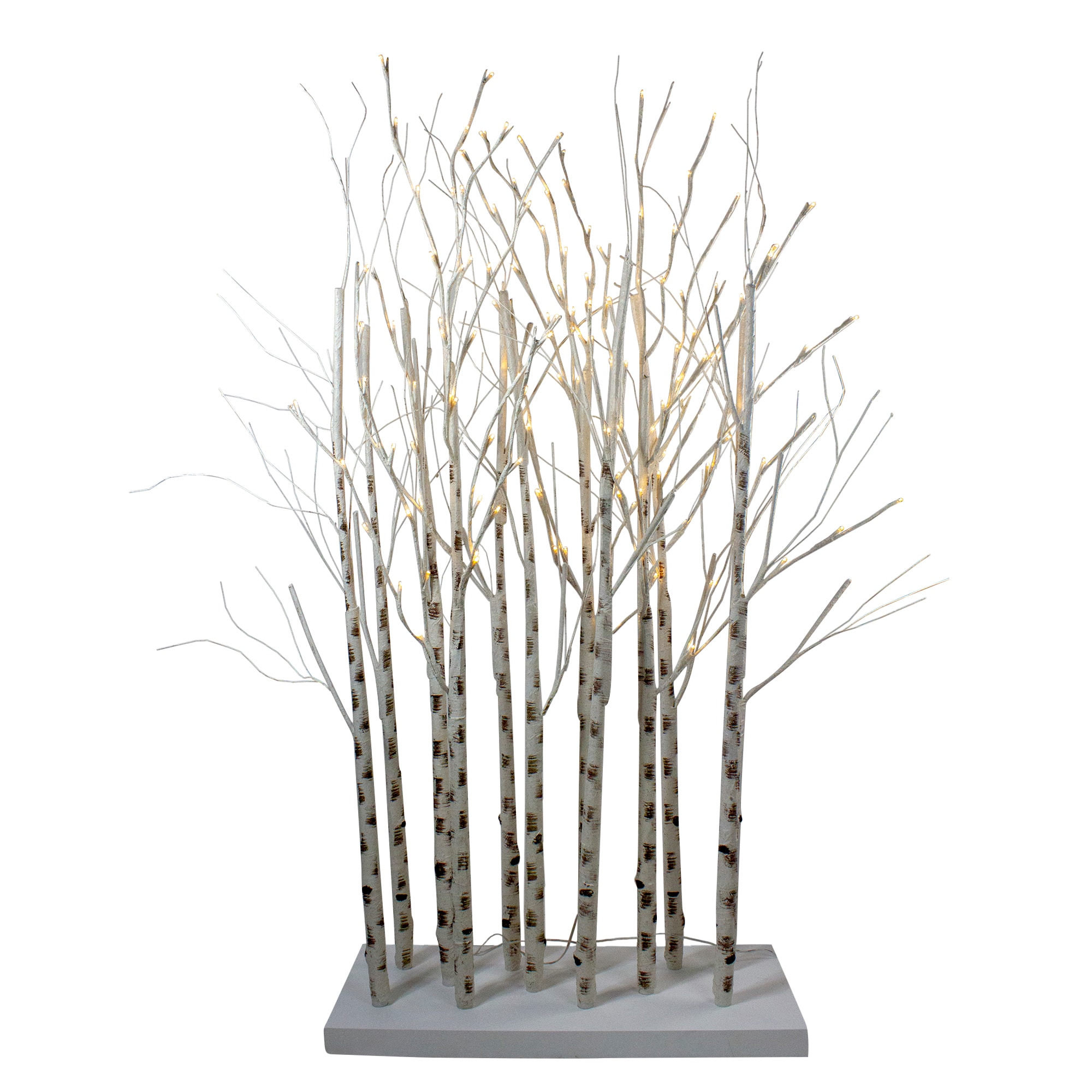 Northlight 34289211 48-in Freestanding Tree Free standing decoration with White LED Lights